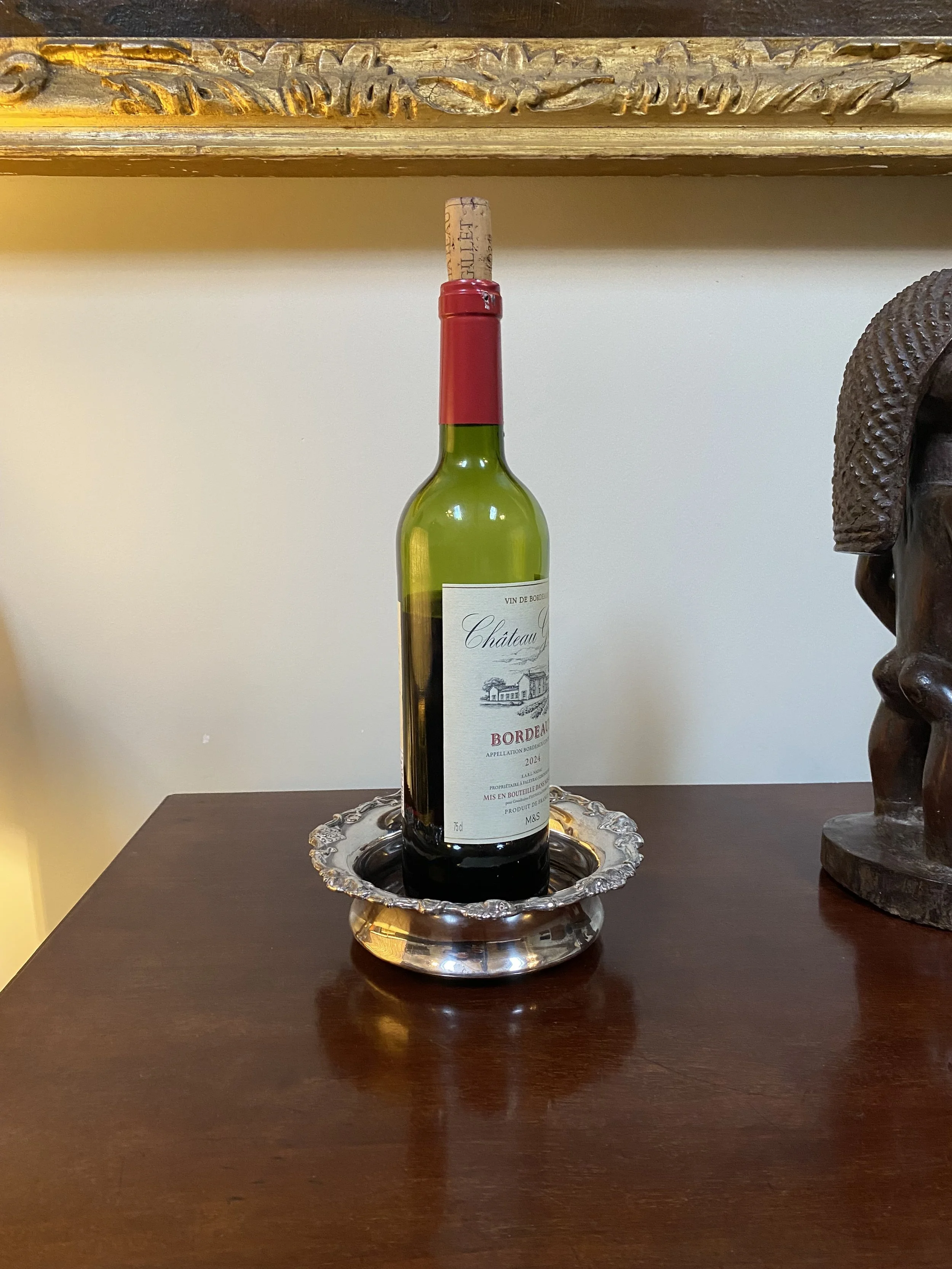 wine bottle coaster 