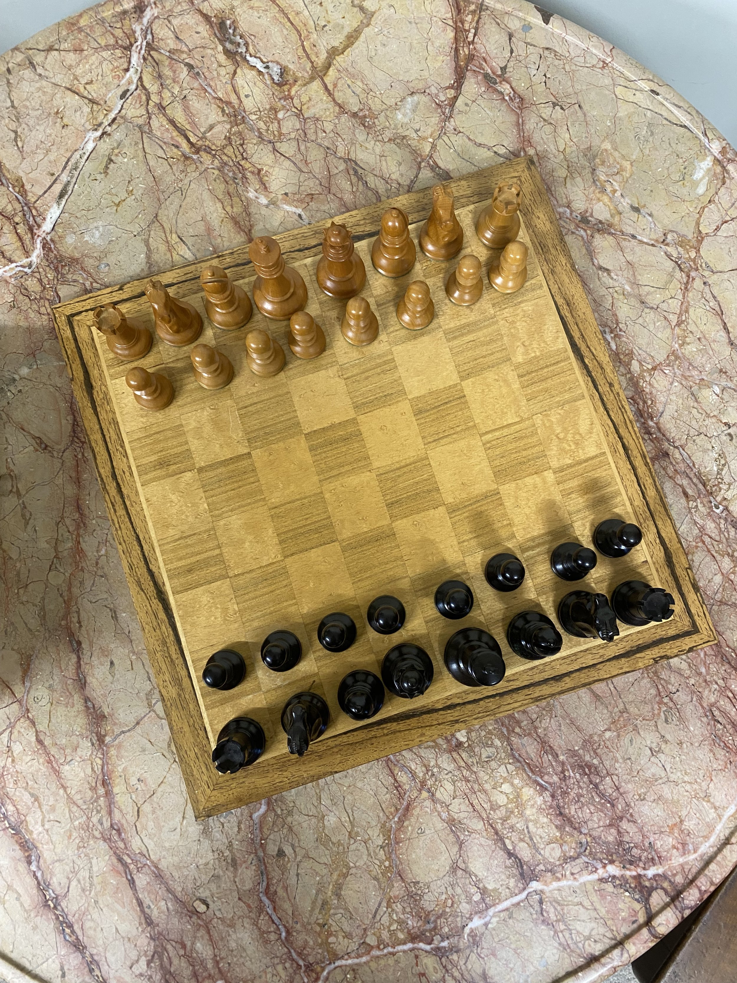 chess set 1950s 440 pounds 