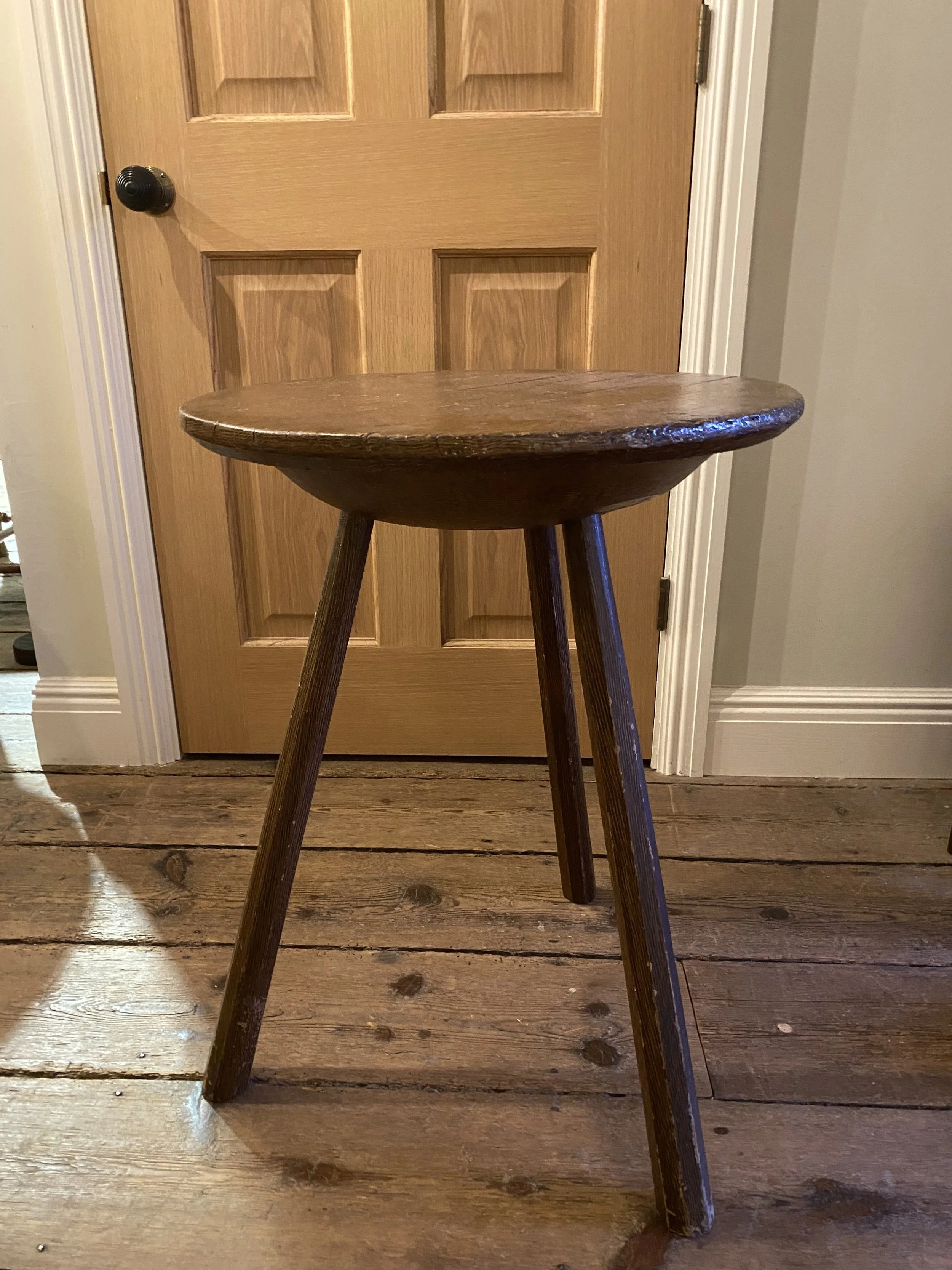 18th century painted oak grain, cricket table $8,196 in UK plus shipping 