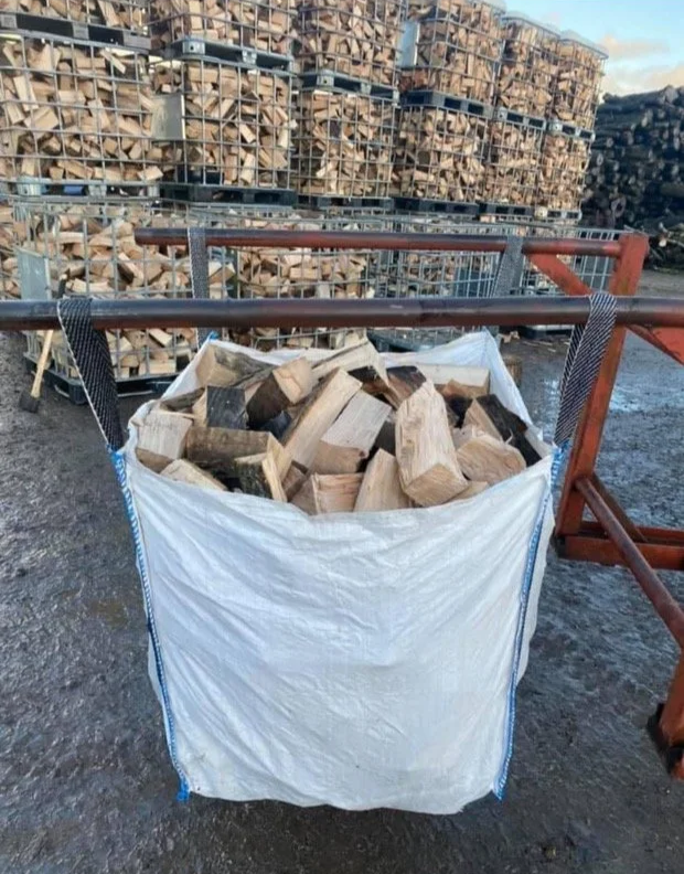 Bulk Bag of Hardwood Logs
