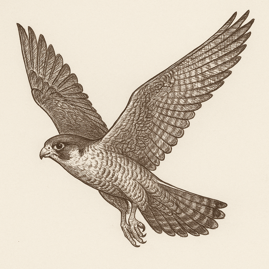 The Falcon and the Frame: What the Peregrine Teaches Us About Catholic Media