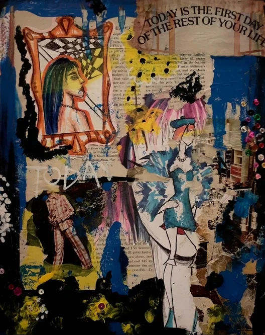 Live Today | 11" x 14" - Multi Media