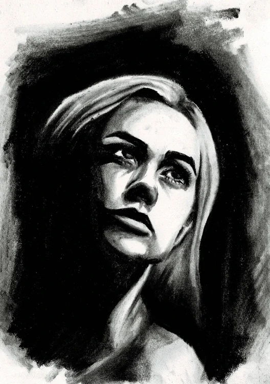 Portrait of a Woman | 8" x 10" - Multi Media