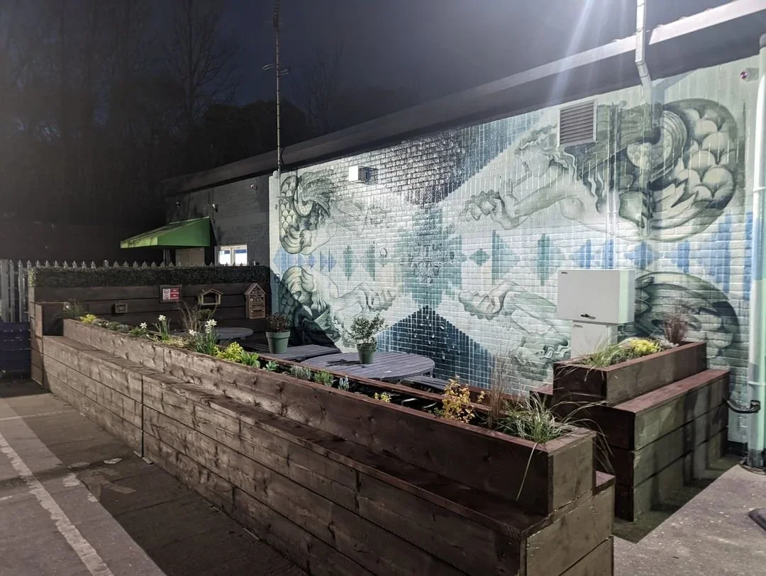 rain water installation