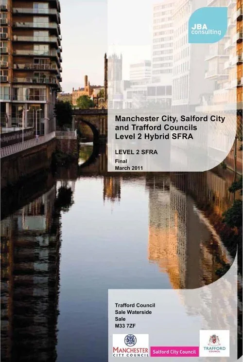 Manchester, Salford and Trafford council's level 2 hybrid SFRA 2011 report cover