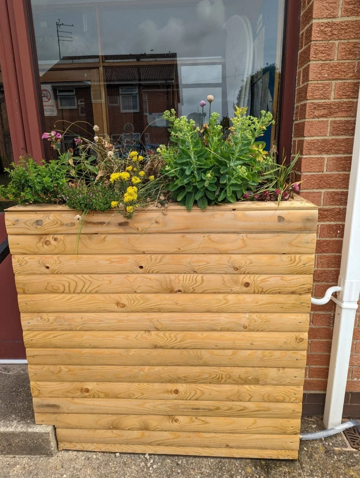 Planter and rainwater harvester in situ