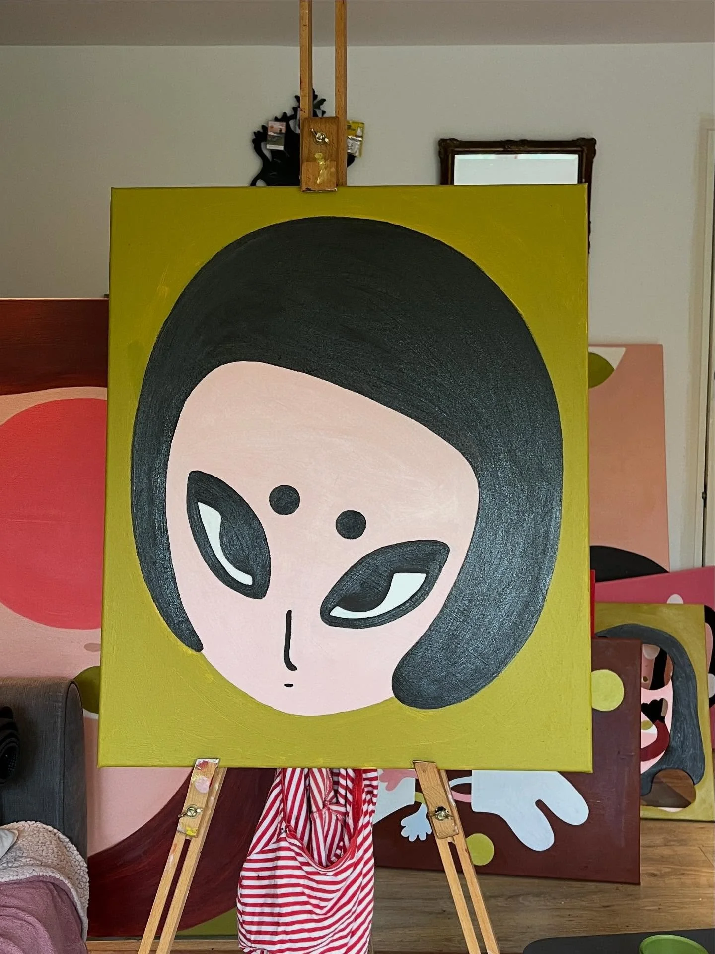 New painting, new boots, new hat. YOWZA!
#contemporaryart #modernart #oilpainting #artist