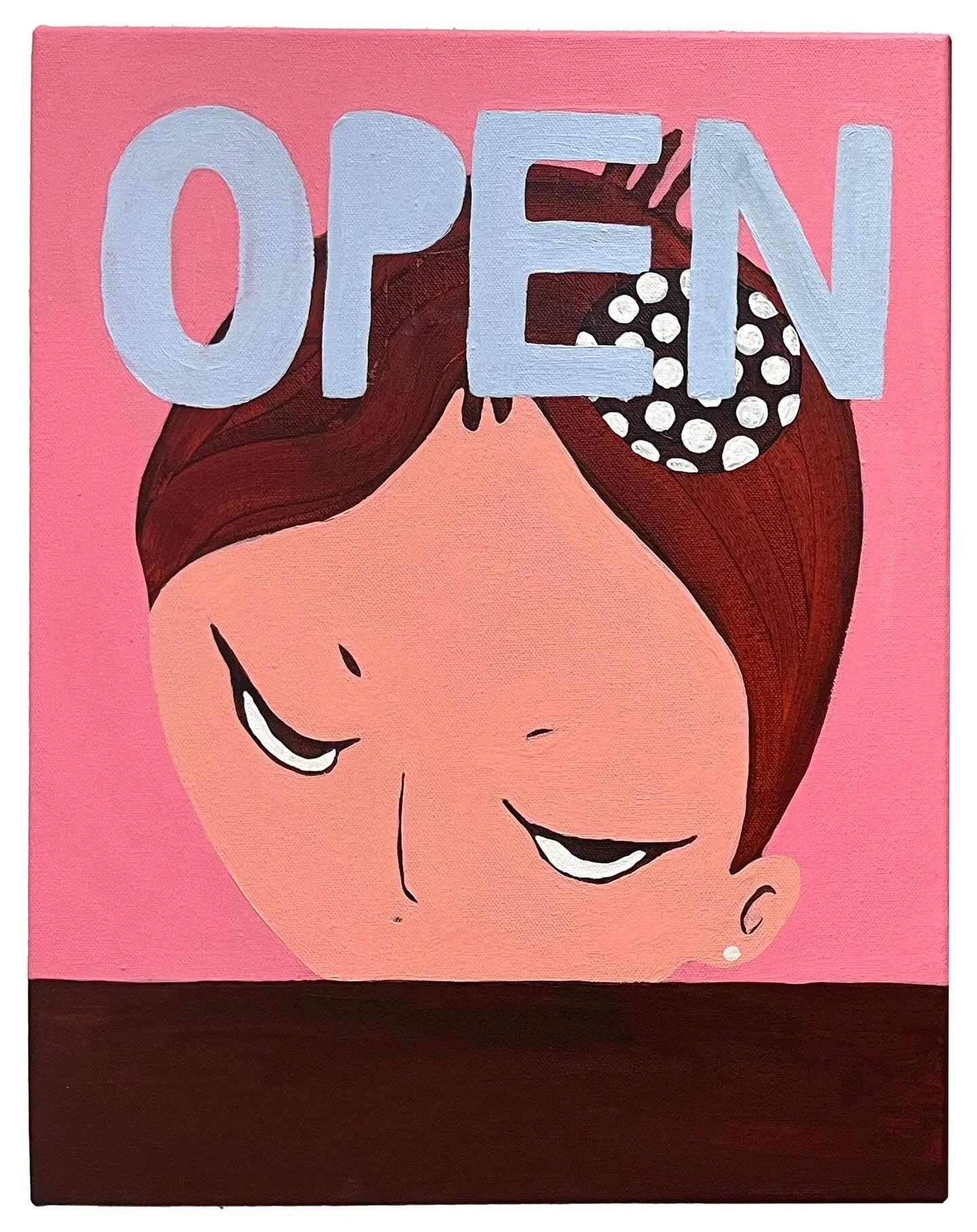 OPEN
Half of my submission for @hastingsartsforum Word and Image open call 🪷

#painting #contemporaryart