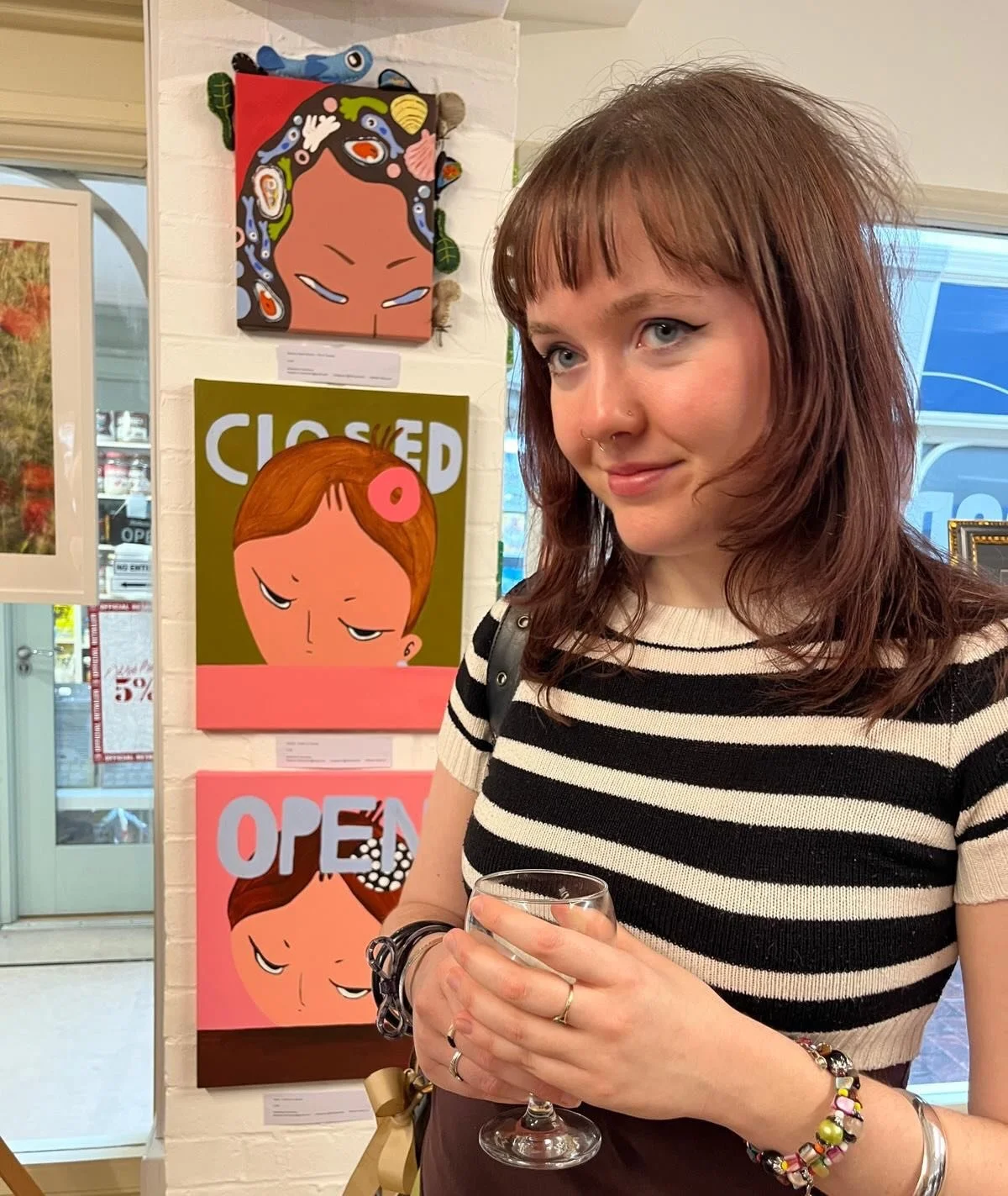 It was a total honour exhibiting with @creative_eastbourne for the open house last week. I met some of the loveliest, sweetest and most creative people and had a total blast. 
Thank you! 
#contemporaryartwork #modernart #painting