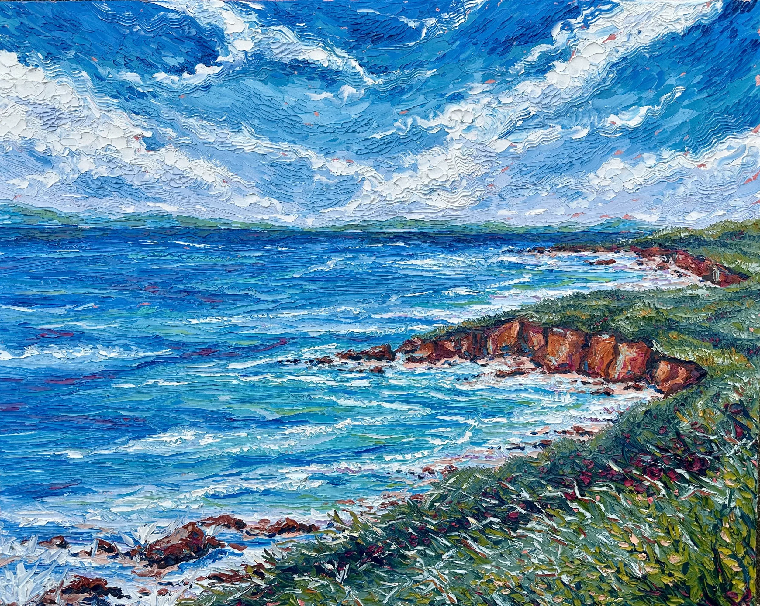 "Pacifica" 30x24 -oil canvas