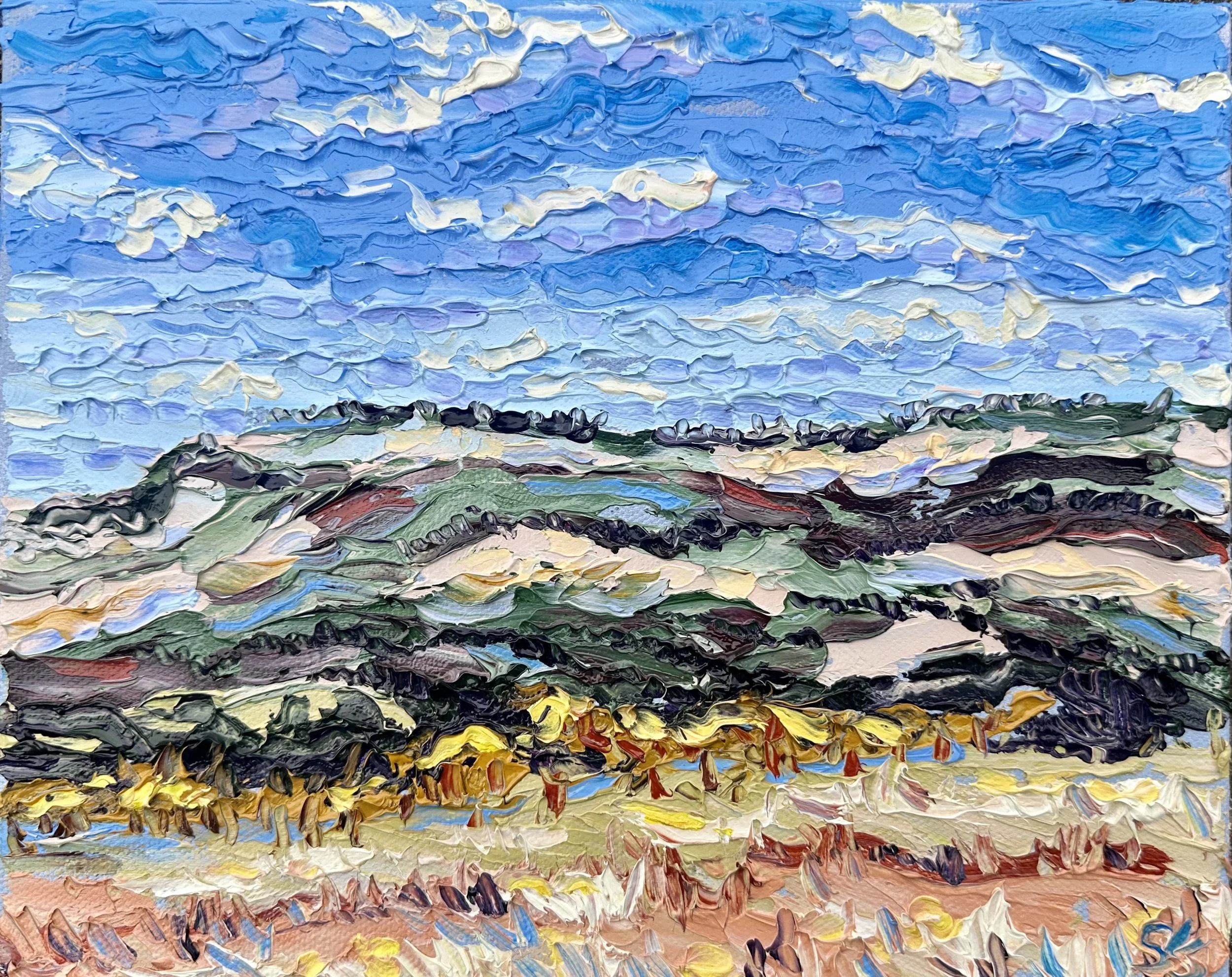 "New Mexico Study" 8x10- oil on canvas