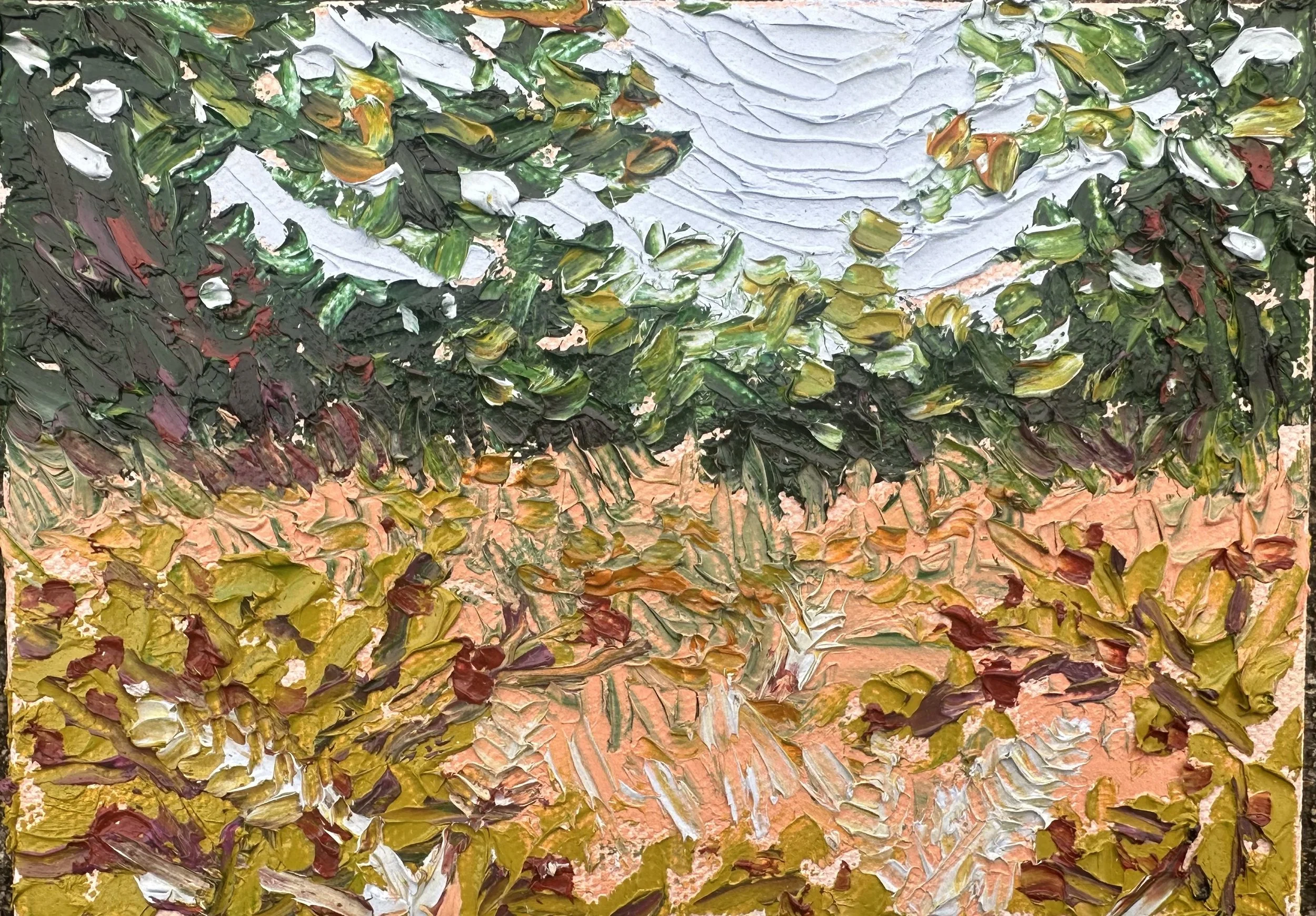 "Field Study" 5x7- oil on canvas