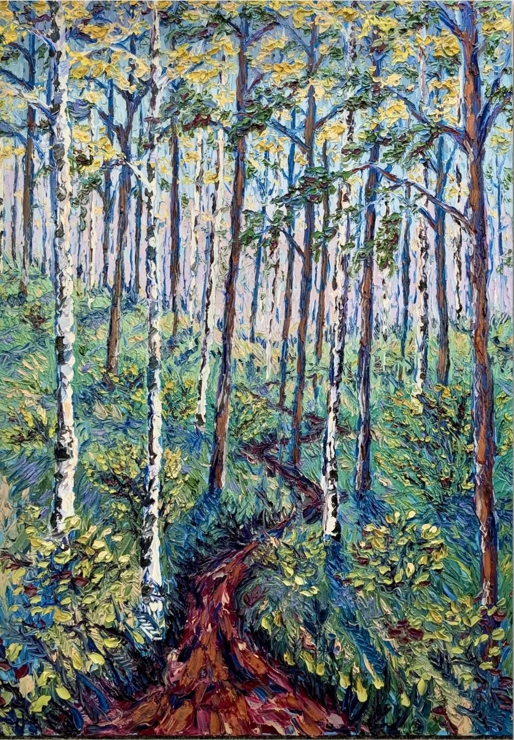 "You Lead the Way" 30x40- oil on canvas