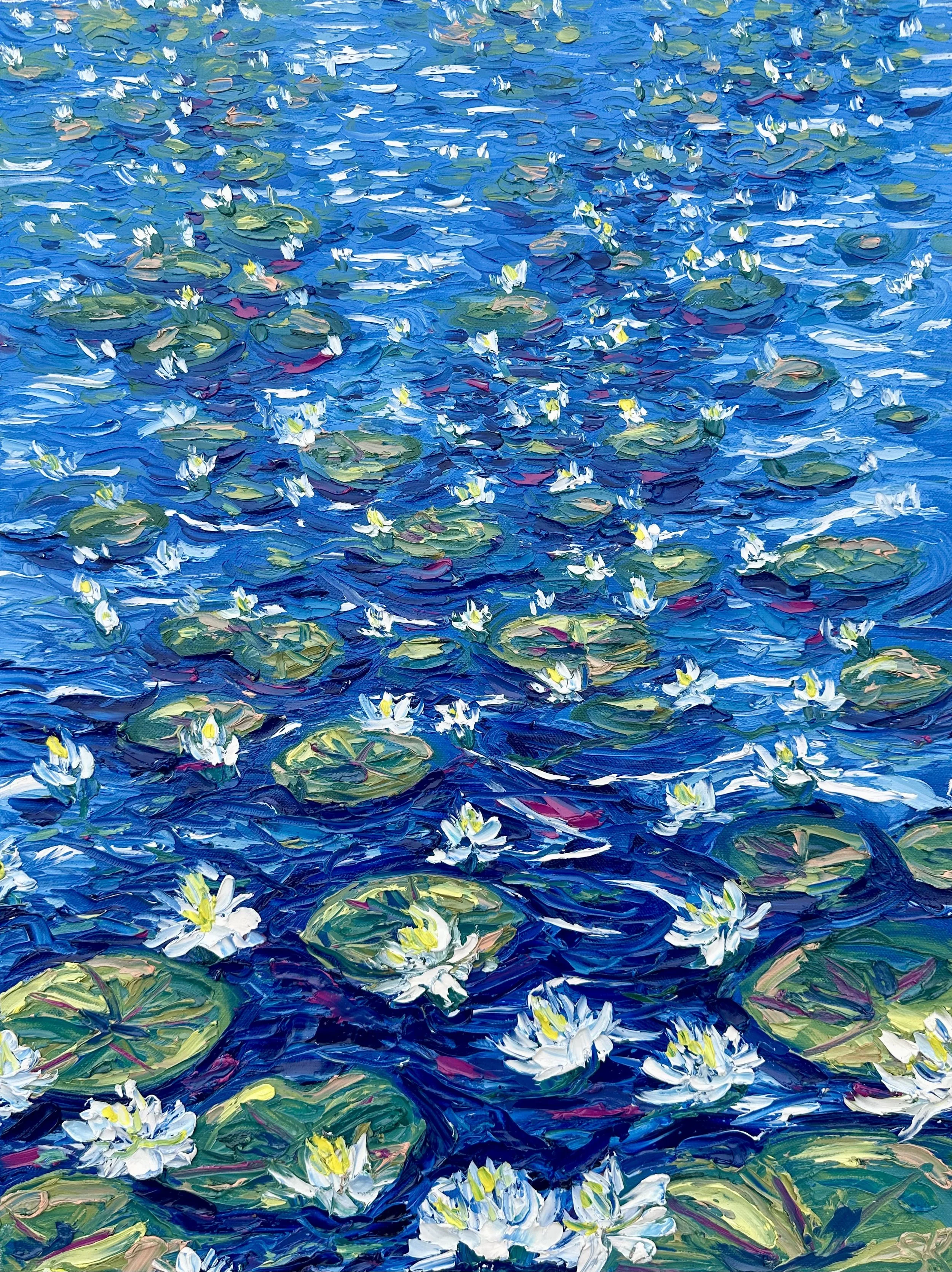 "Revenge of the Lilies"  24x18- oil on canvas