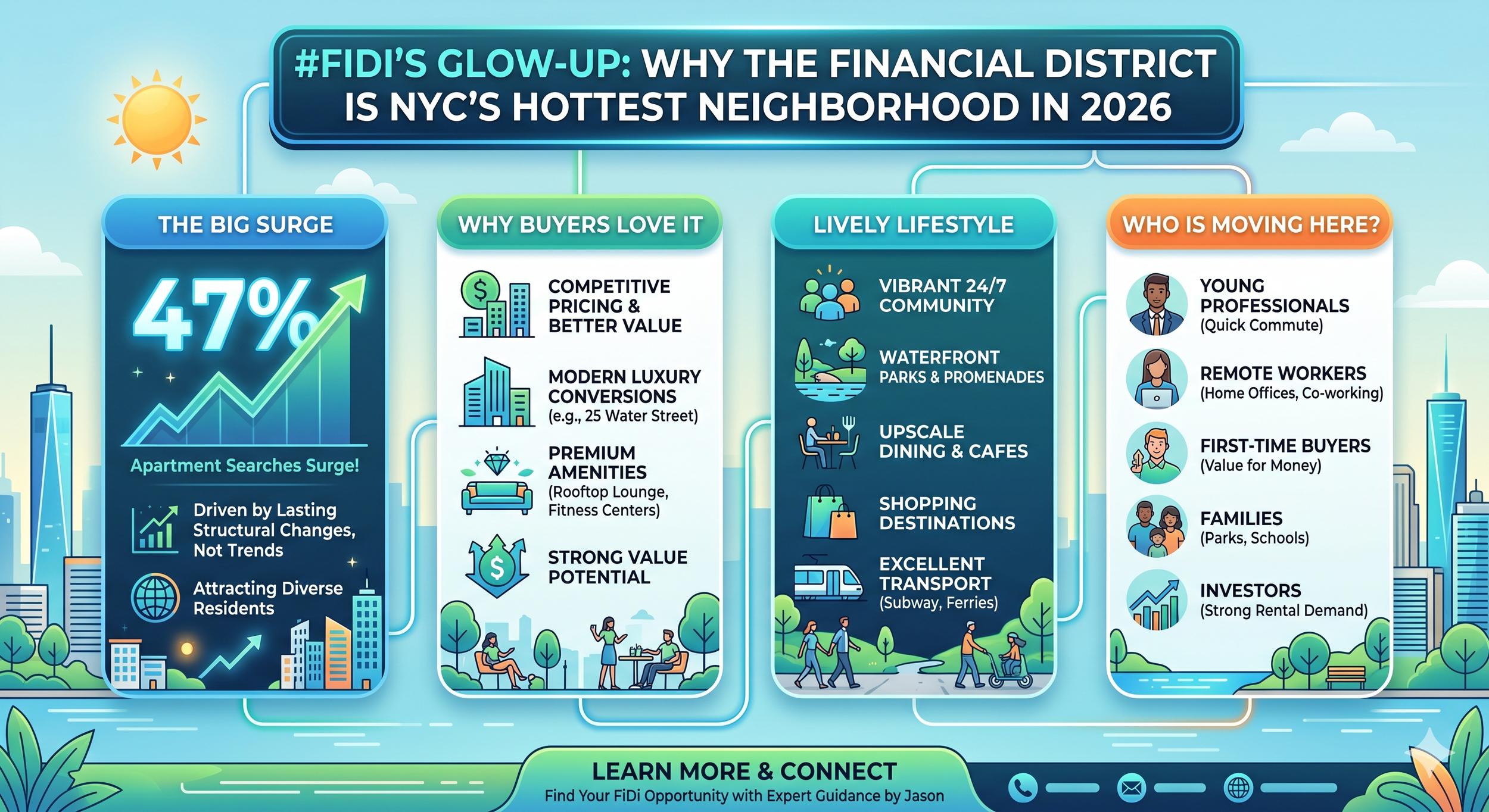 FiDi’s Glow-Up: Why the Financial District Is NYC’s Hottest Neighborhood in 2026