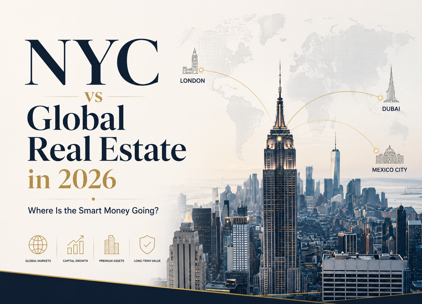 NYC vs Global Real Estate in 2026 — Where Is the Smart Money Going?