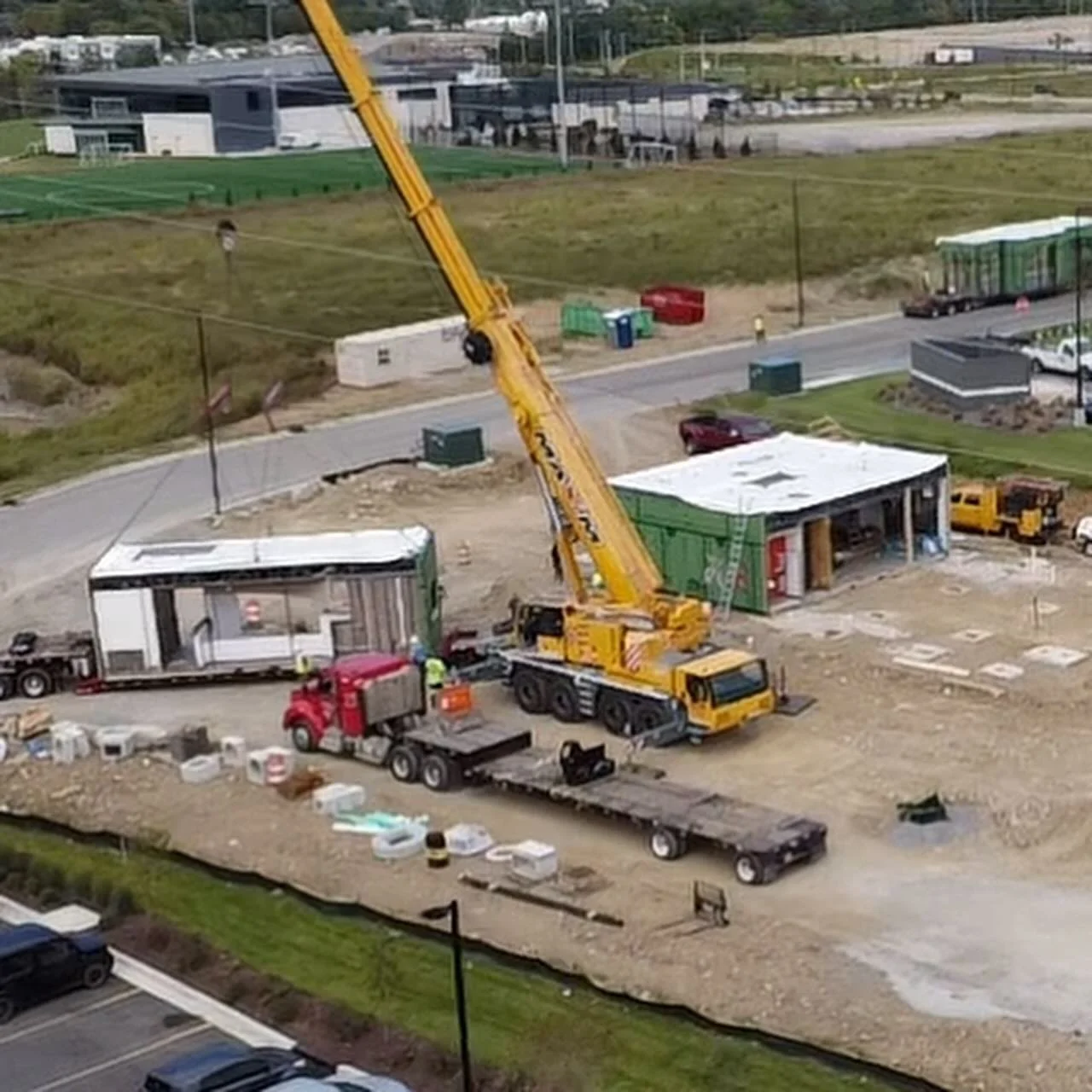 Modular Arby&rsquo;s Install at Century Farms