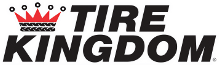 Tire Kingdom logo with a crown above the text