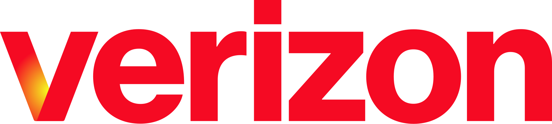 Close-up of the Marvel logo in red with a yellow glow behind it.