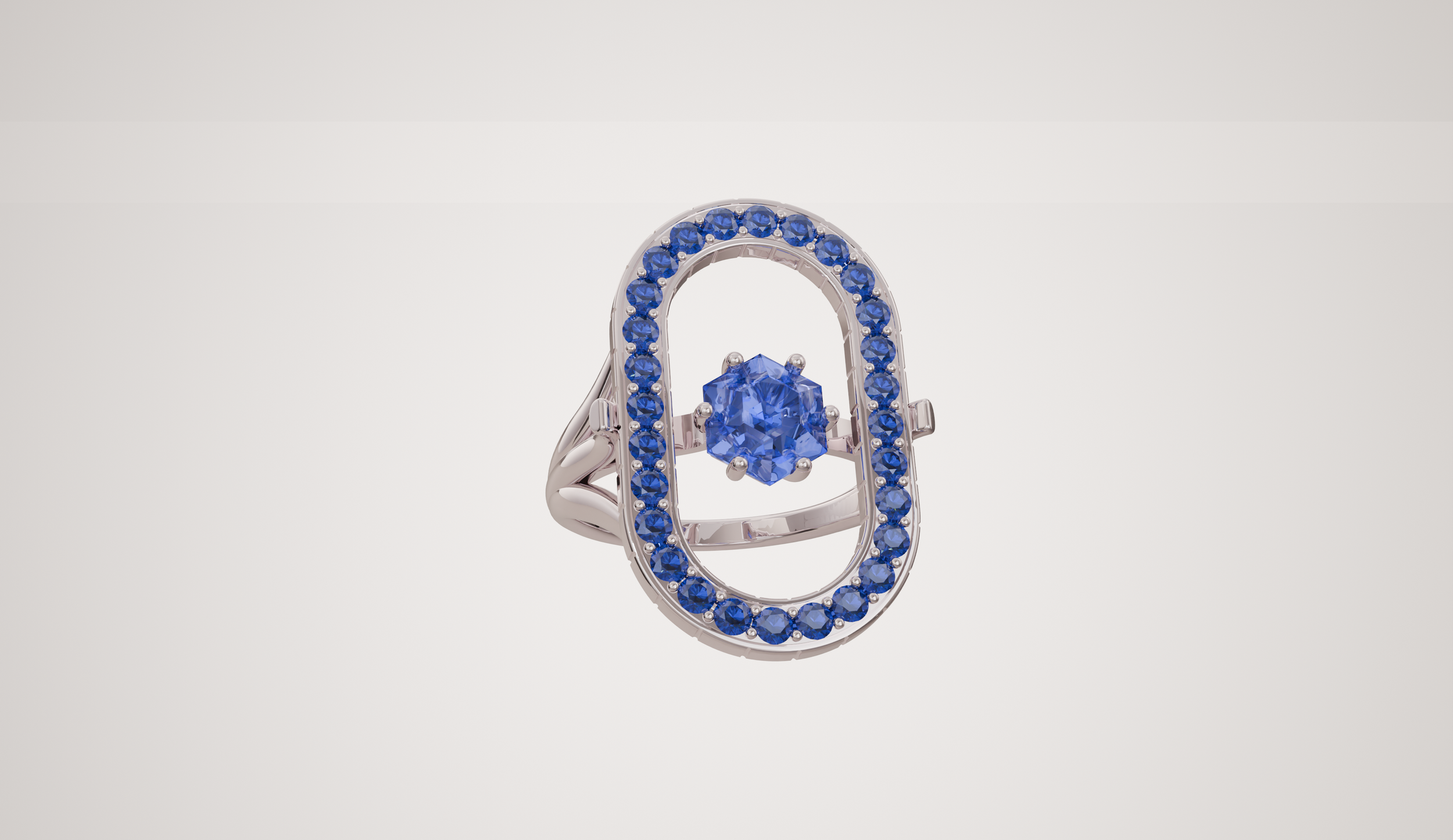 Bague Halo