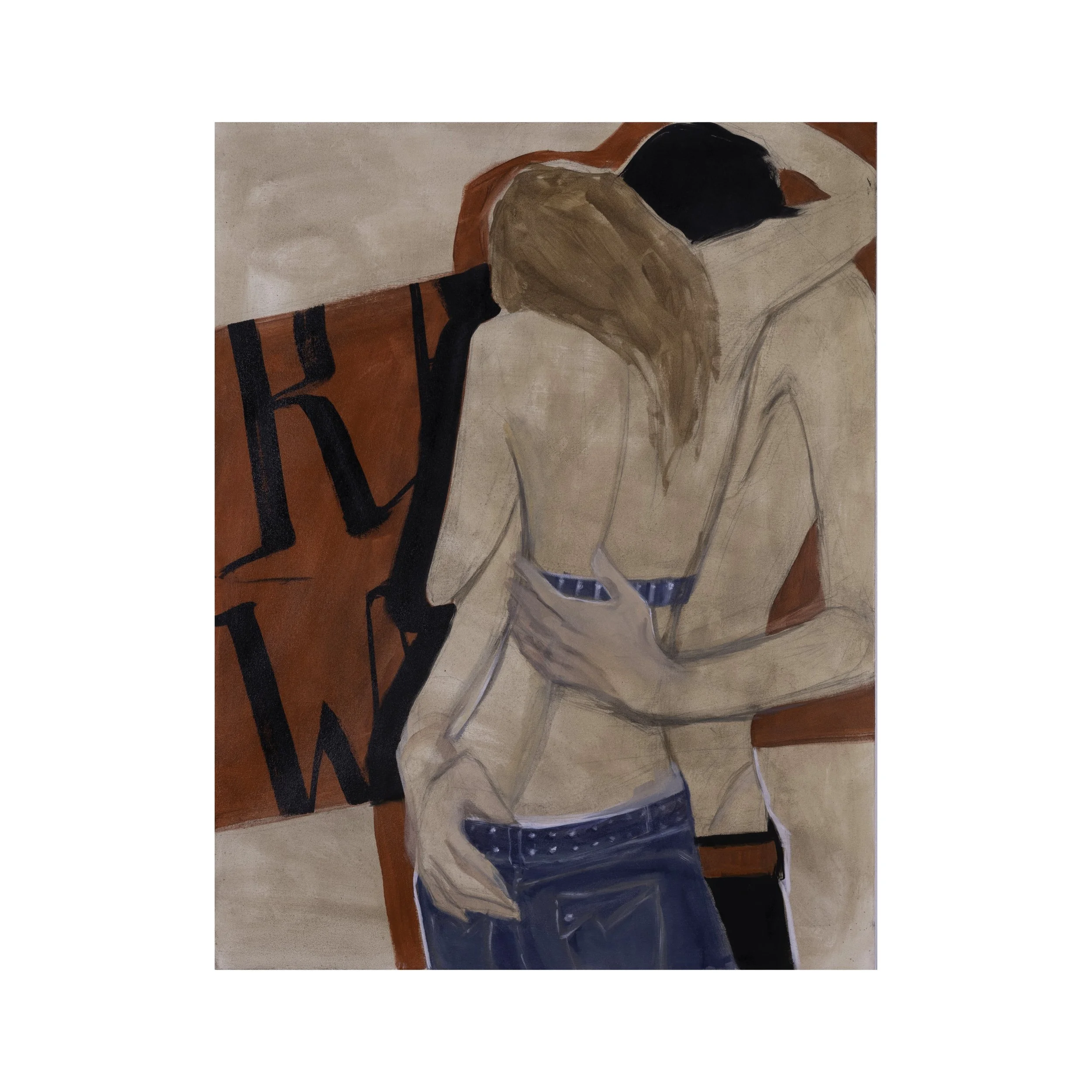 Raw Love, 2025, oil on canvas — 28x36"