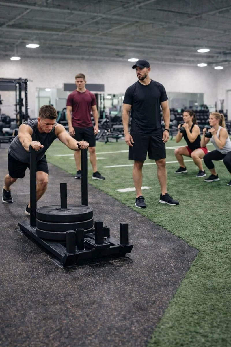 Semi-Private Strength & Conditioning (1–4 athletes)