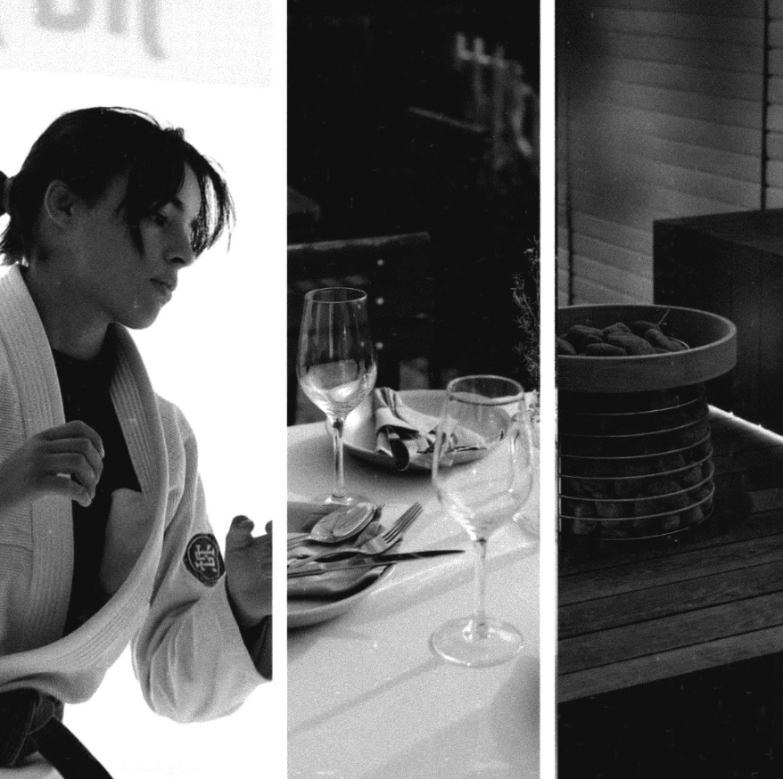 Camp + Saturday Dinner + Salt Sauna Experience