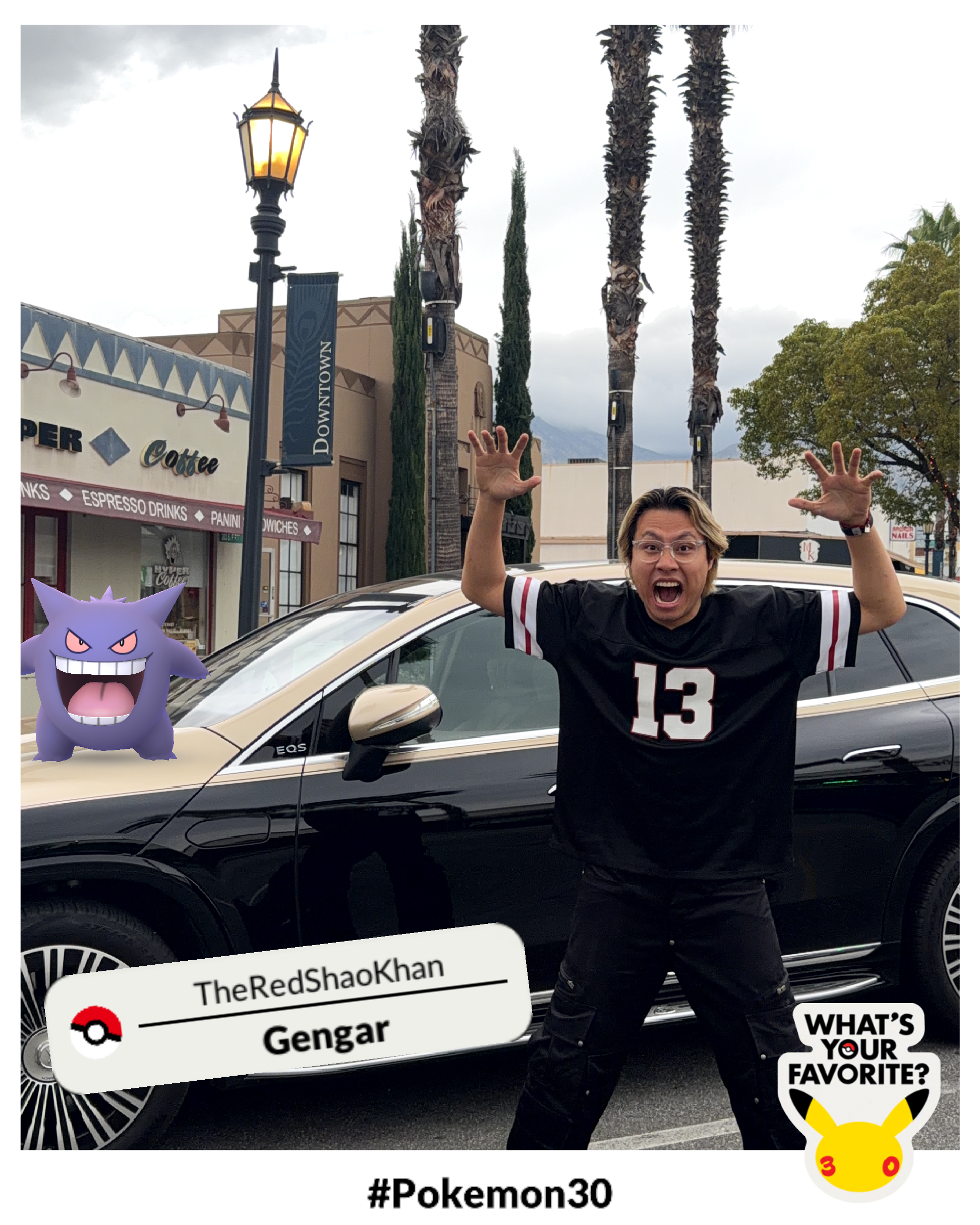 Thomas Wu x Pokémon Go's AR camera feature.