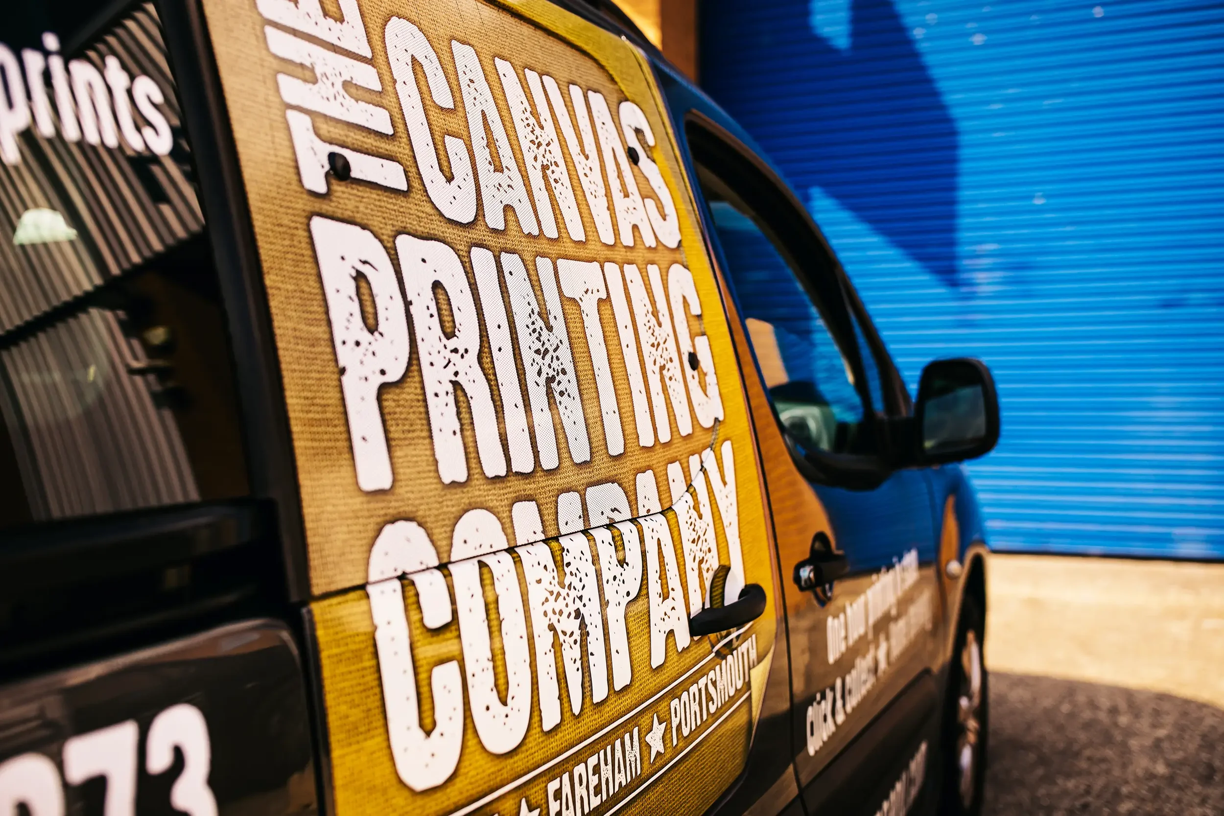 Behind the scenes photography at The Canvas Print Company in Poole, Dorset