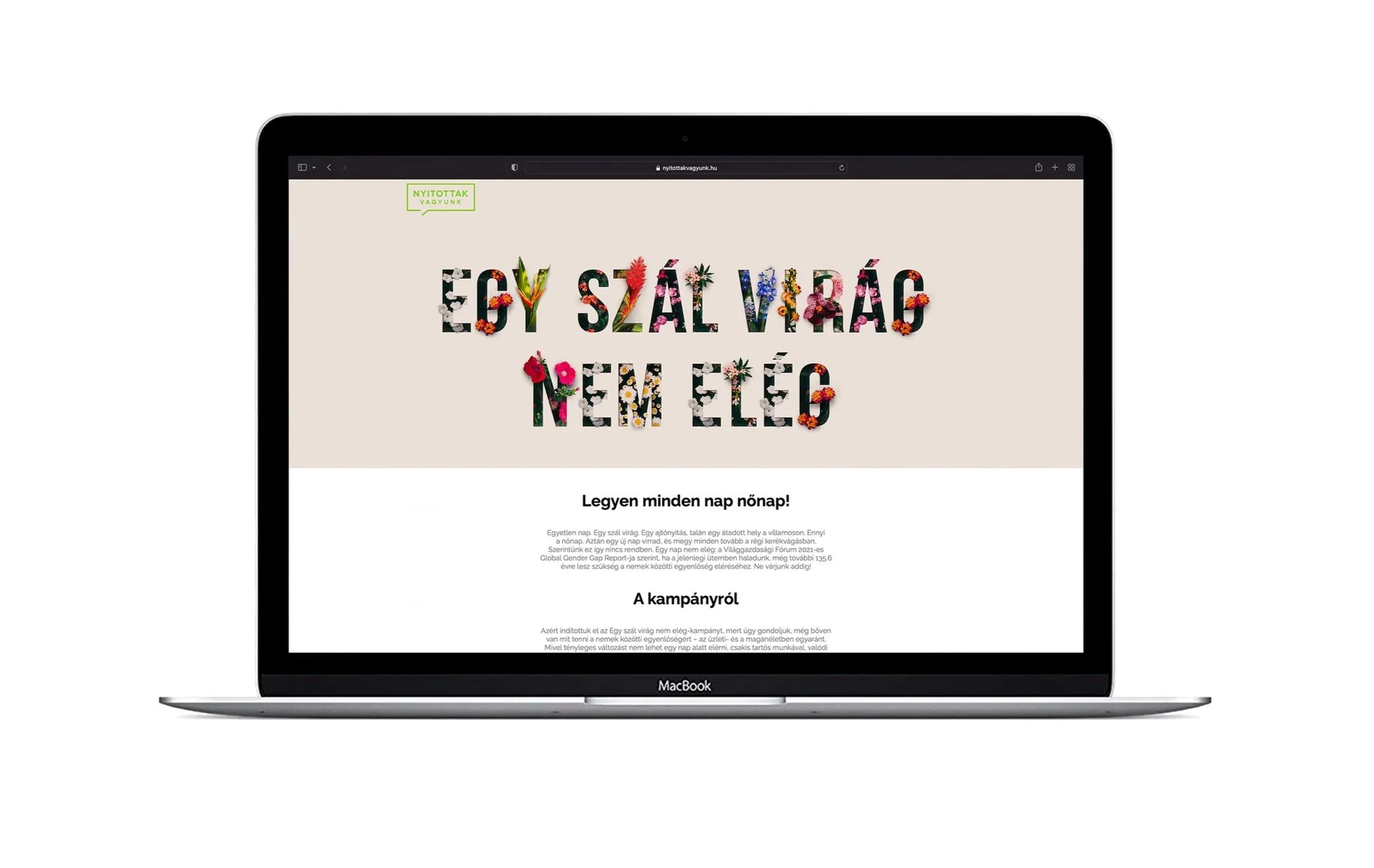 We are Open - Women's Day Campaign