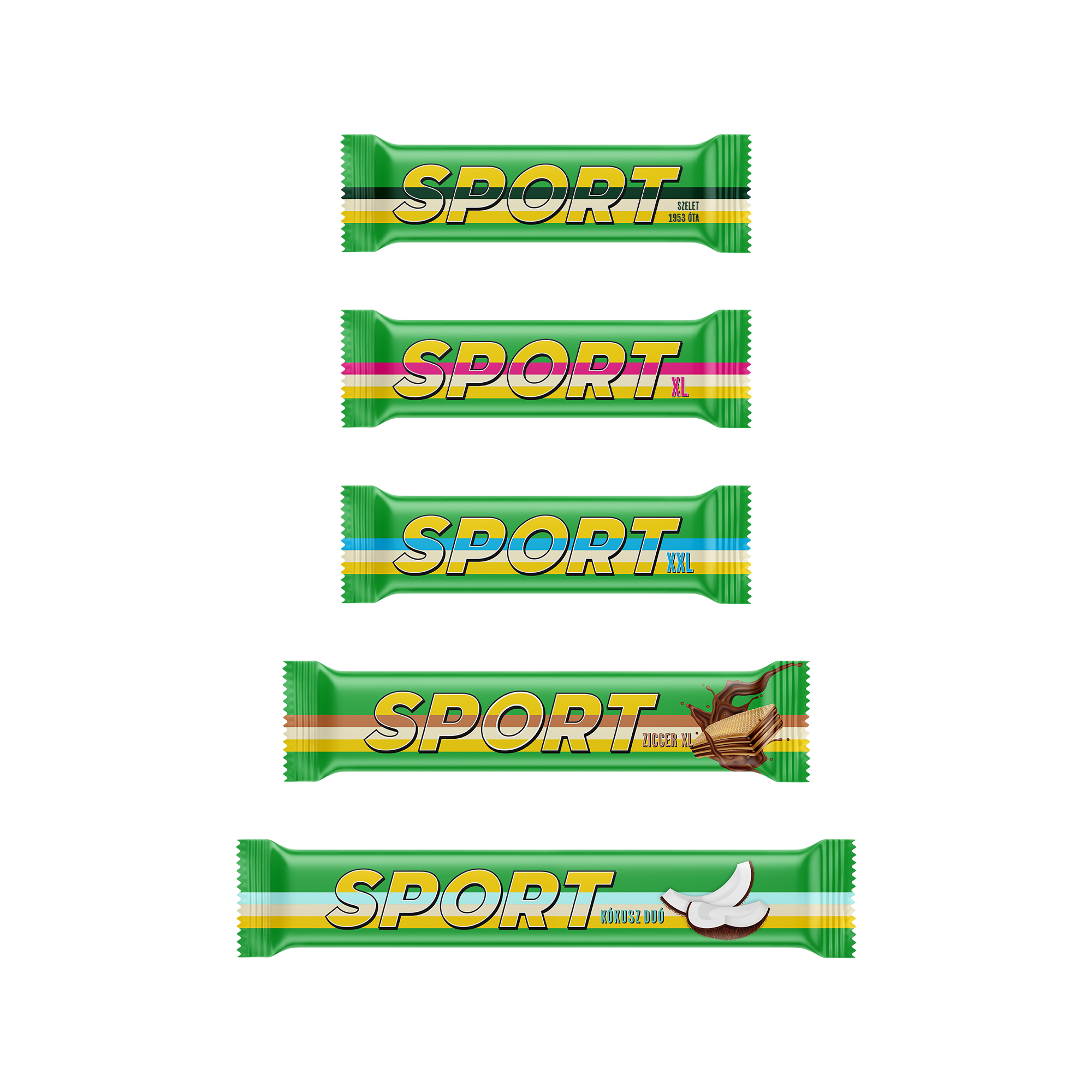 Sport szelet - Packaging Redesign