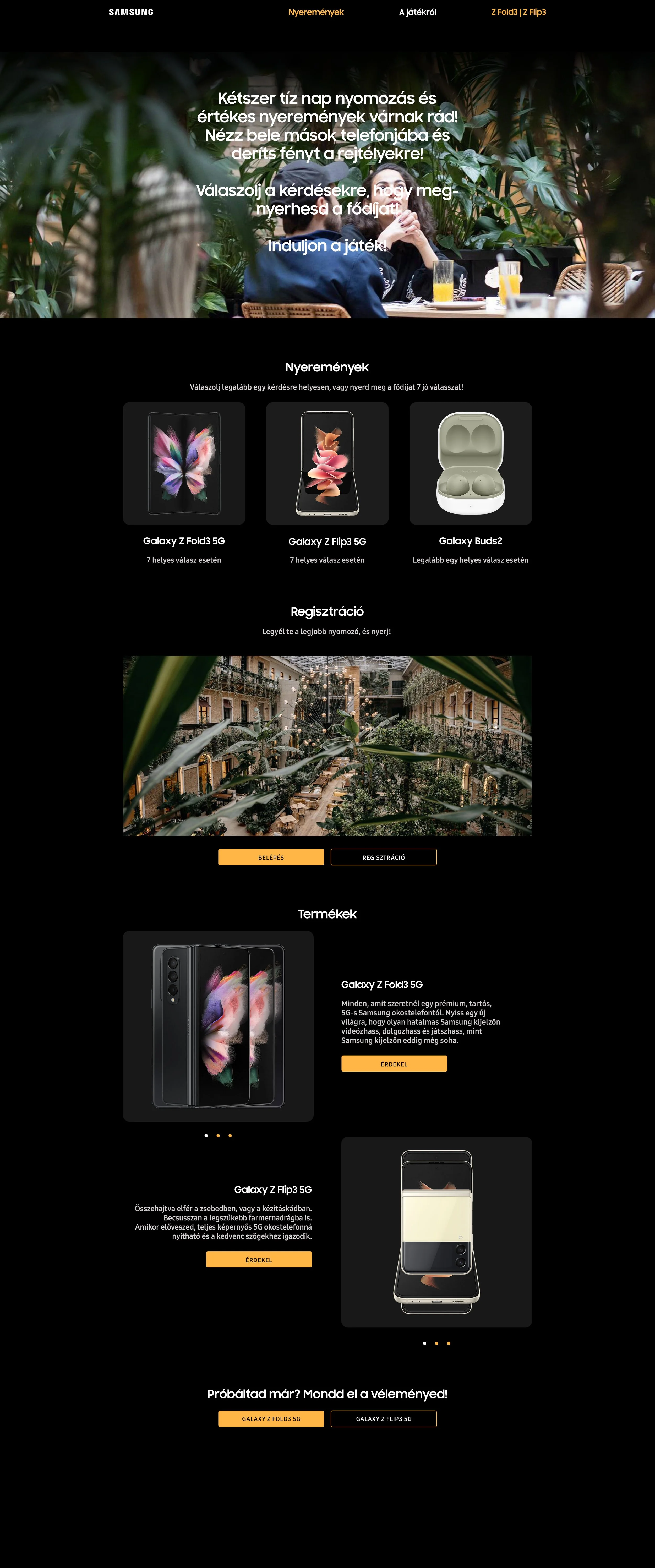 Samsung - Parallel Stories Campaign UI Design