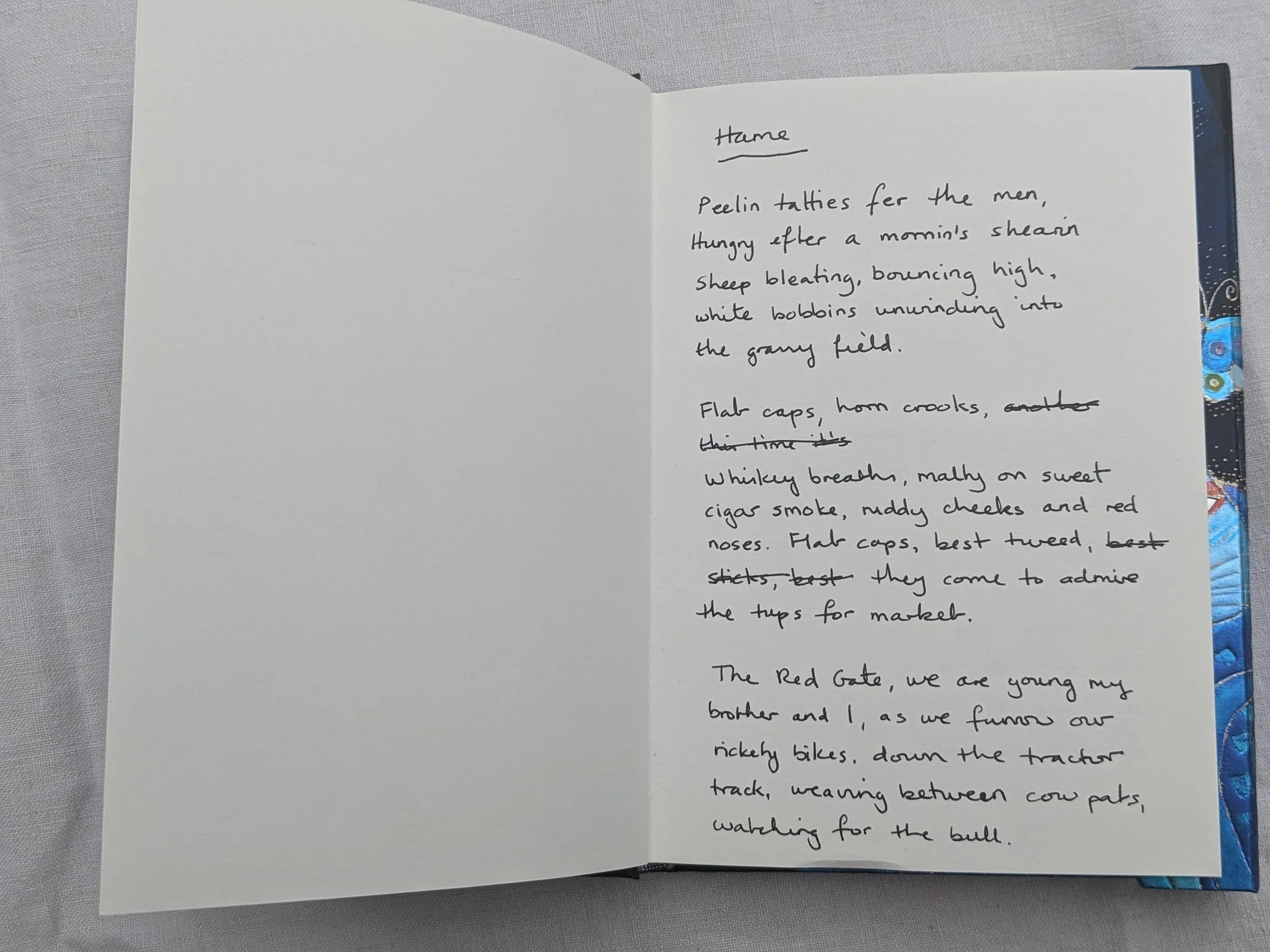 A poem about childhood and home