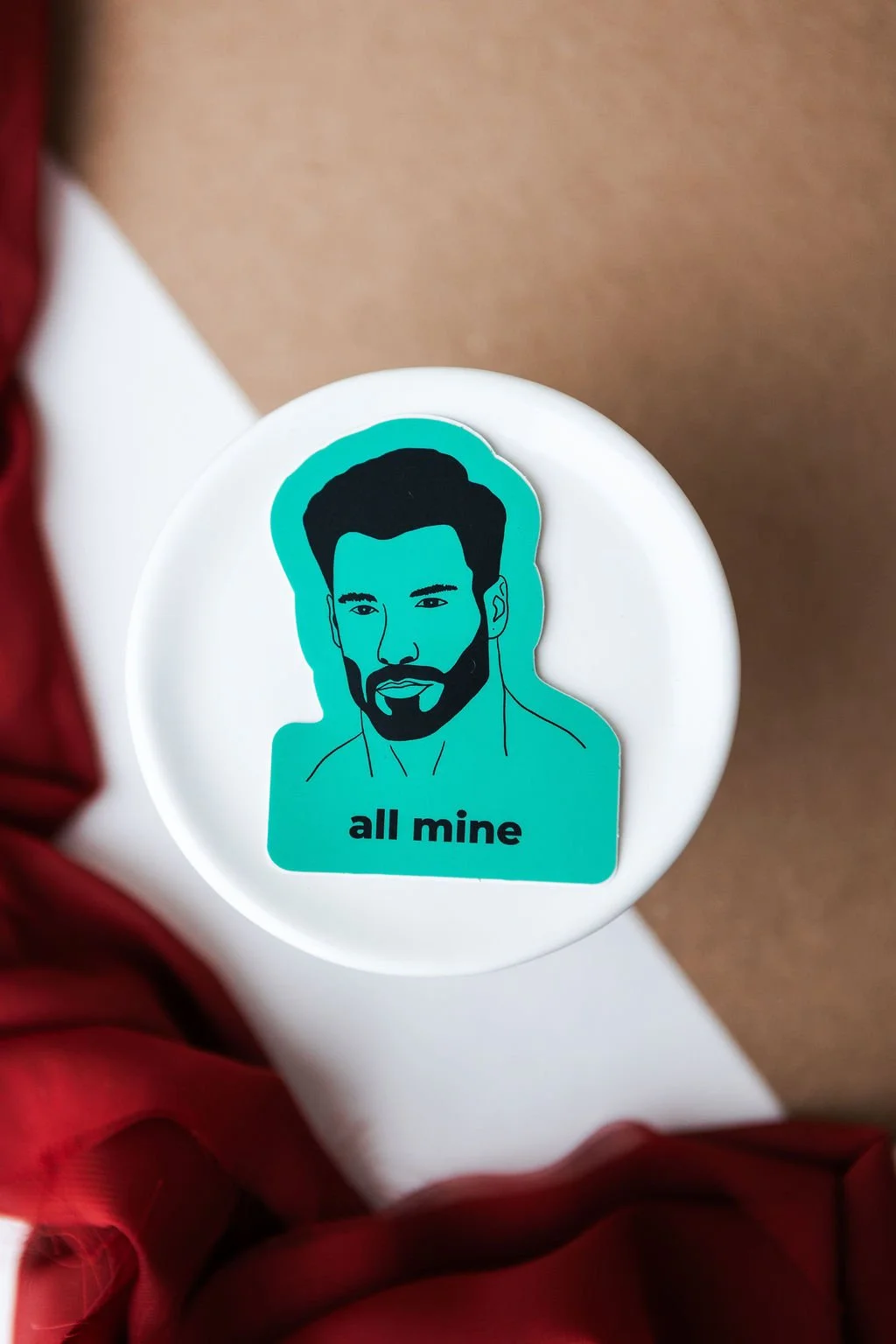 All Mine Sticker