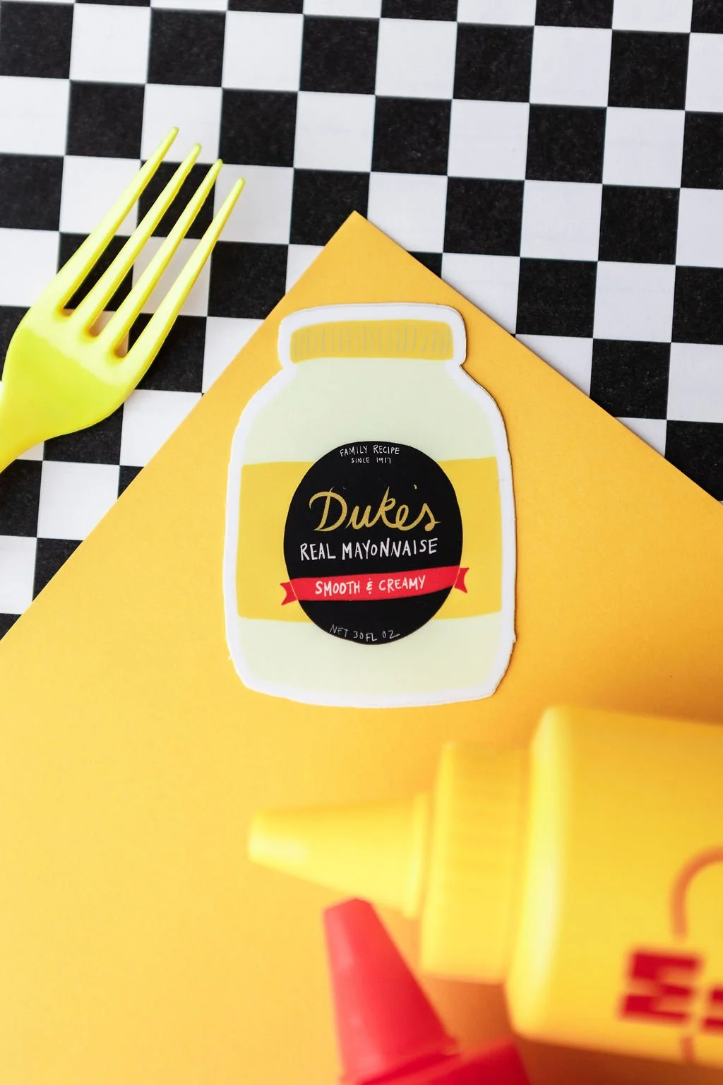 Dukes Mayo Sticker