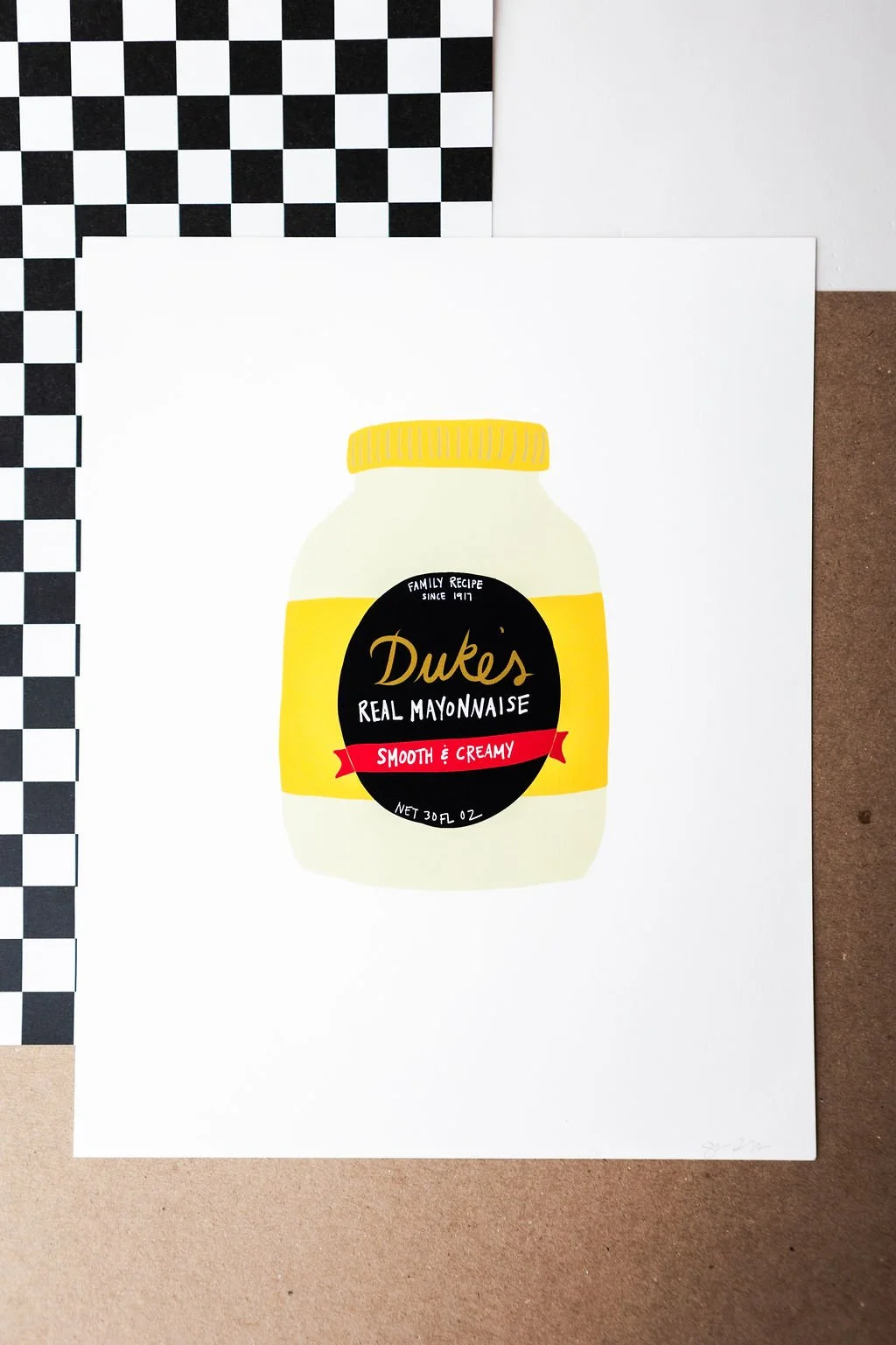 Dukes Mayo Print