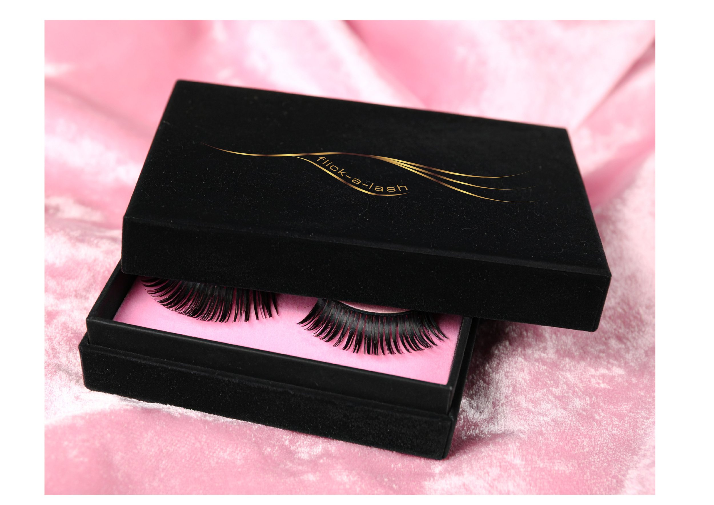 Flick-a-lash - Completed Eyelash branding project