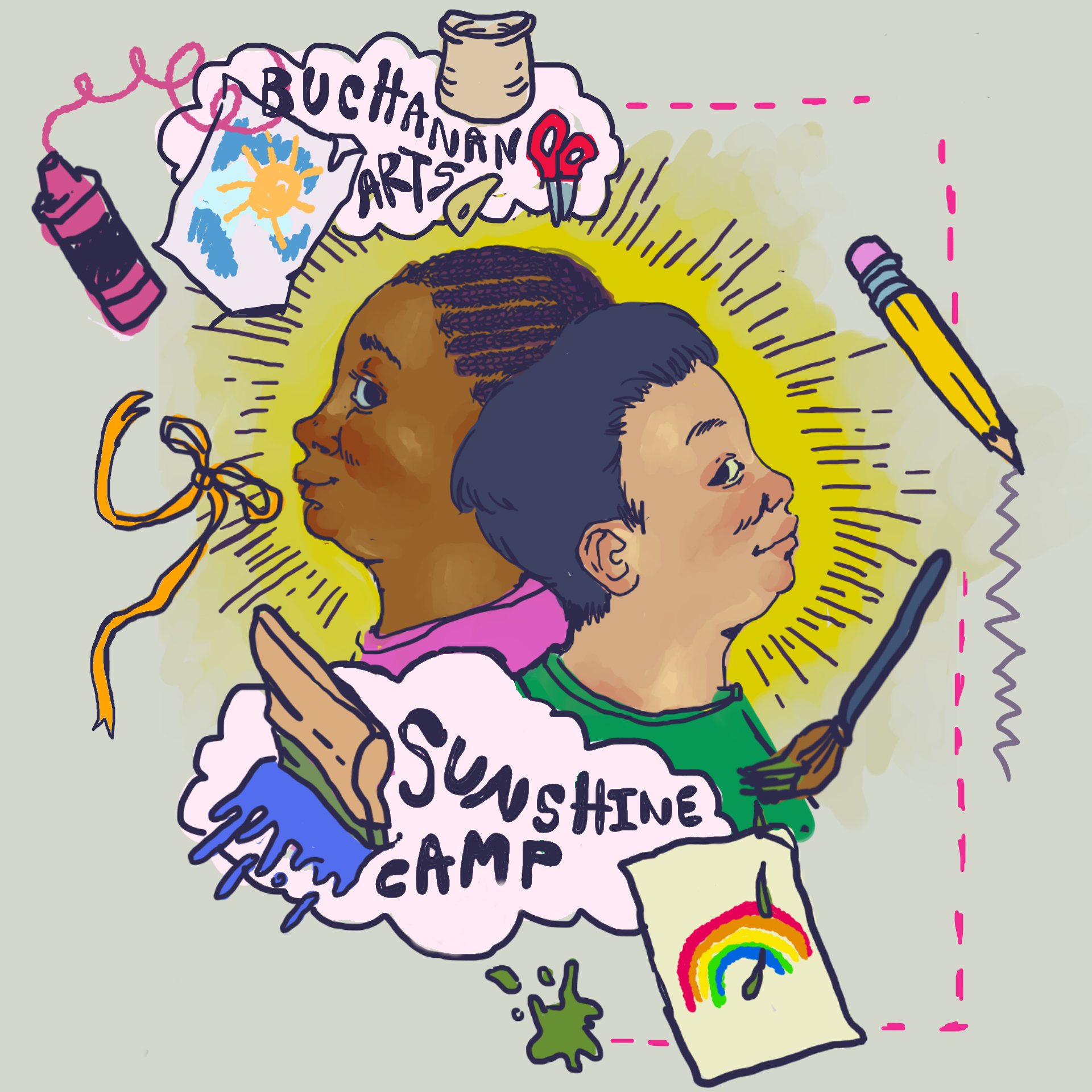 Sunshine Arts Camp ages 5-9, June 1st-5th 2026