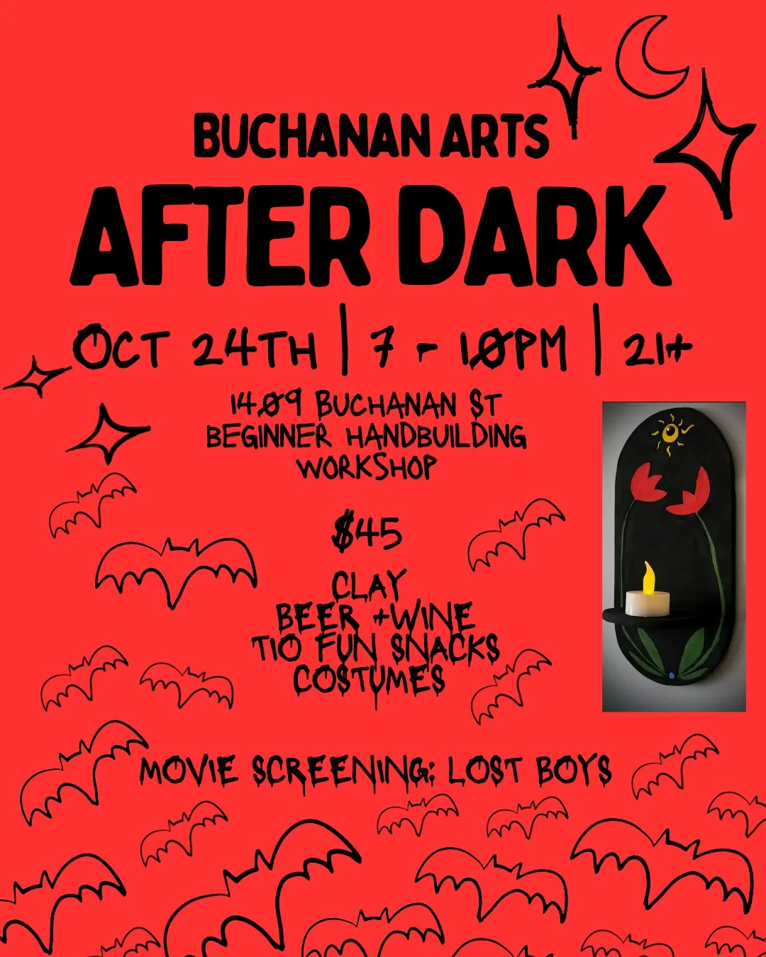 AFTER DARK IS GETTING SPOOKY!