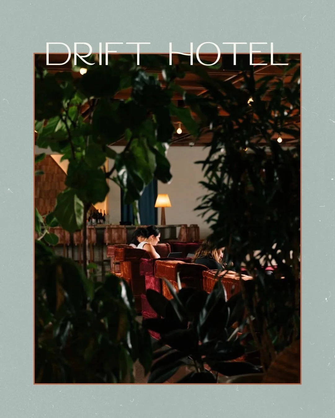 Project Highlight: Drift Hotel 

Crafted with intention, this design is a testament to all the local talent that put in the work to bring this space to life. Lush greenery throughout shapes the flow of the space, guiding movement; inviting conversati