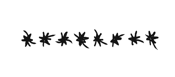 Silhouette of a line of ducks on water against a black background.