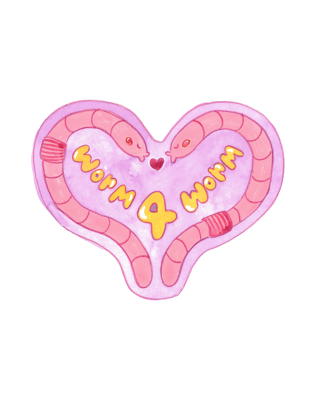 Worm 4 Worm (Sticker)