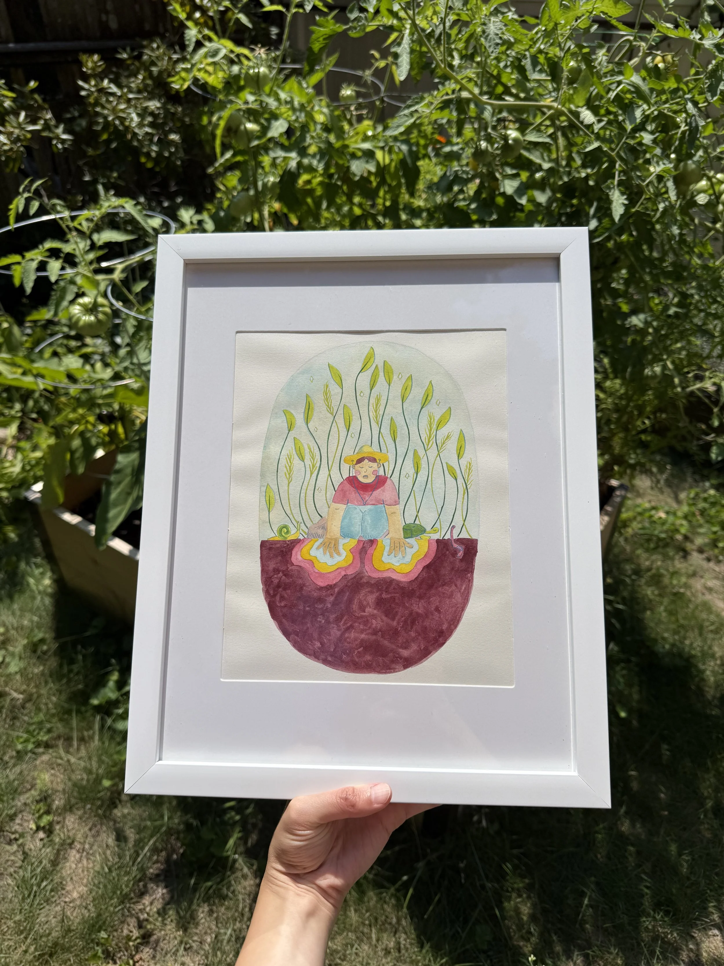 Enrichment (Framed Original)