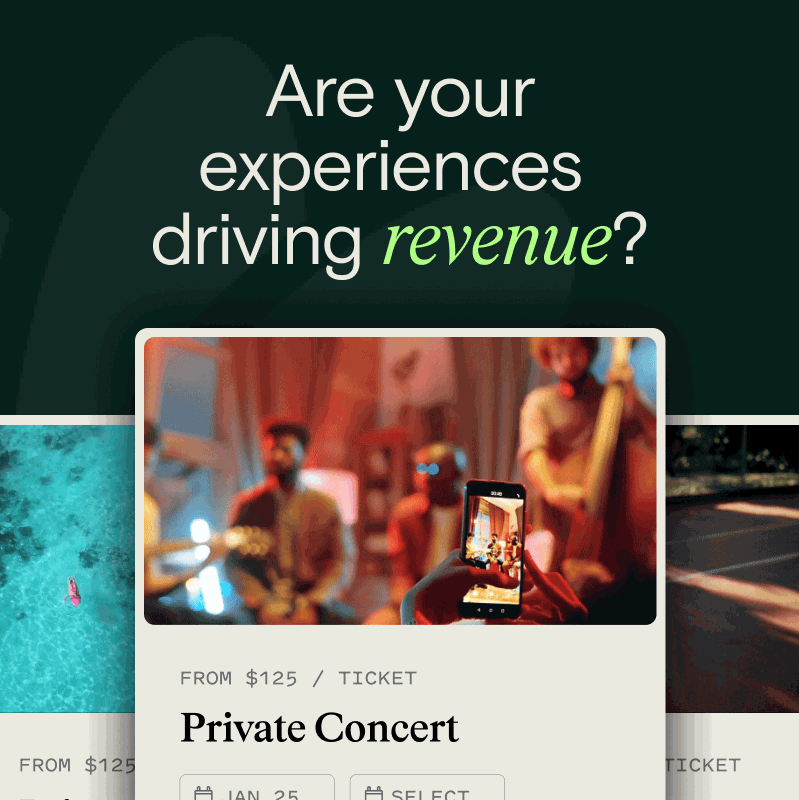 Digital campaign creative promoting live event ticketing and audience engagement