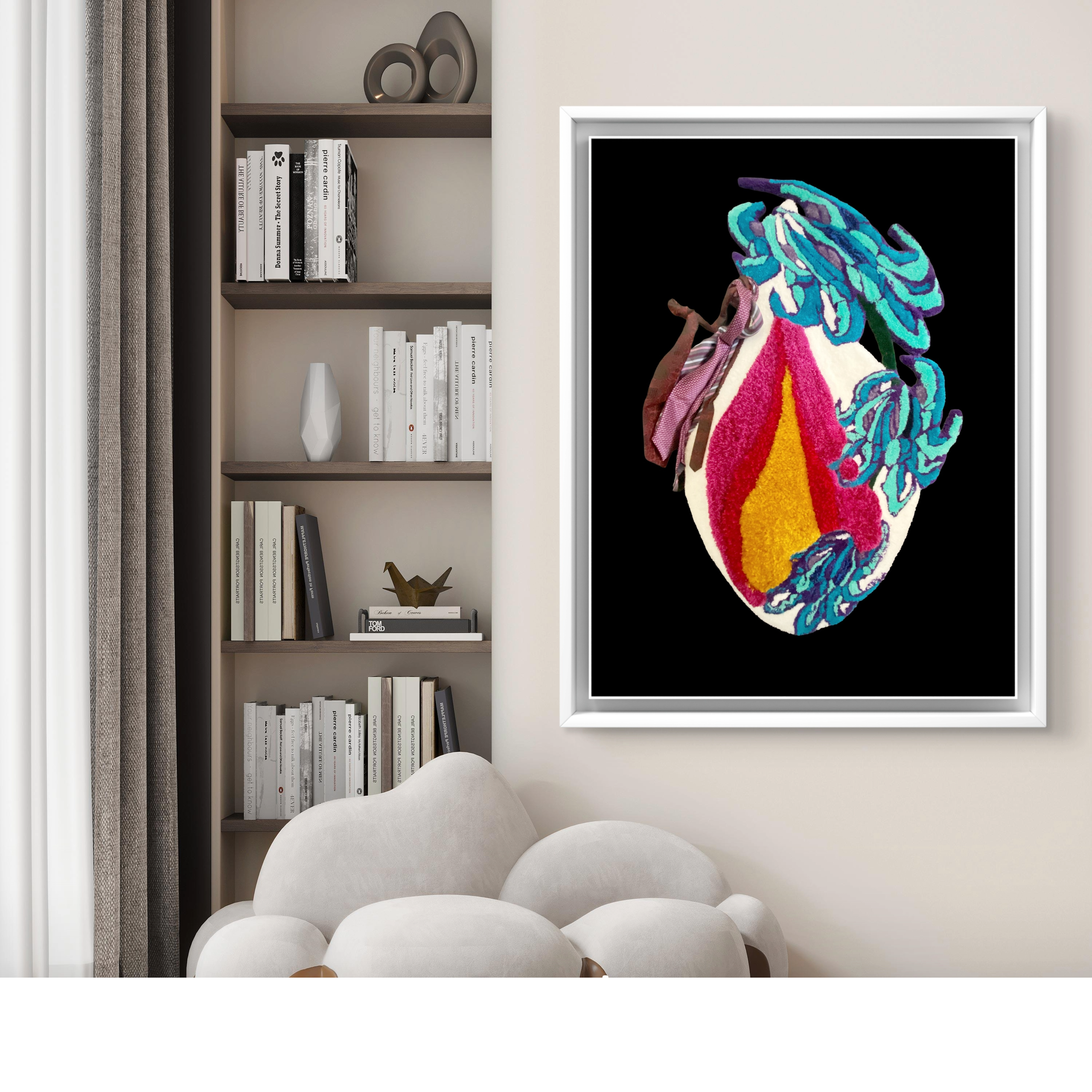 Inspired by Italian Art glass and the stunning Jade vine a rare plant found mostly in the rain forest of the Philippines 