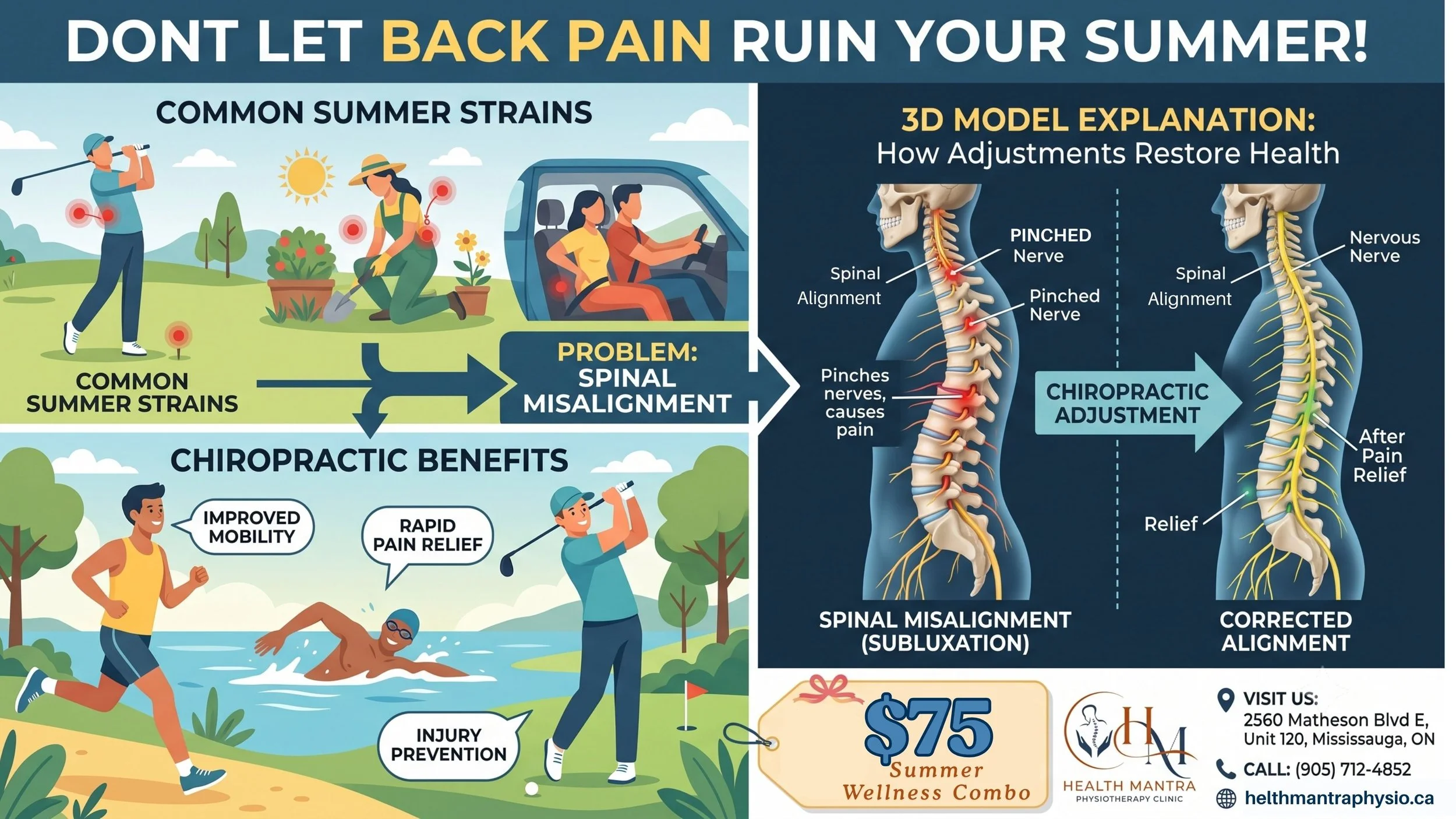 Don't Let Back Pain Ruin Your Summer 