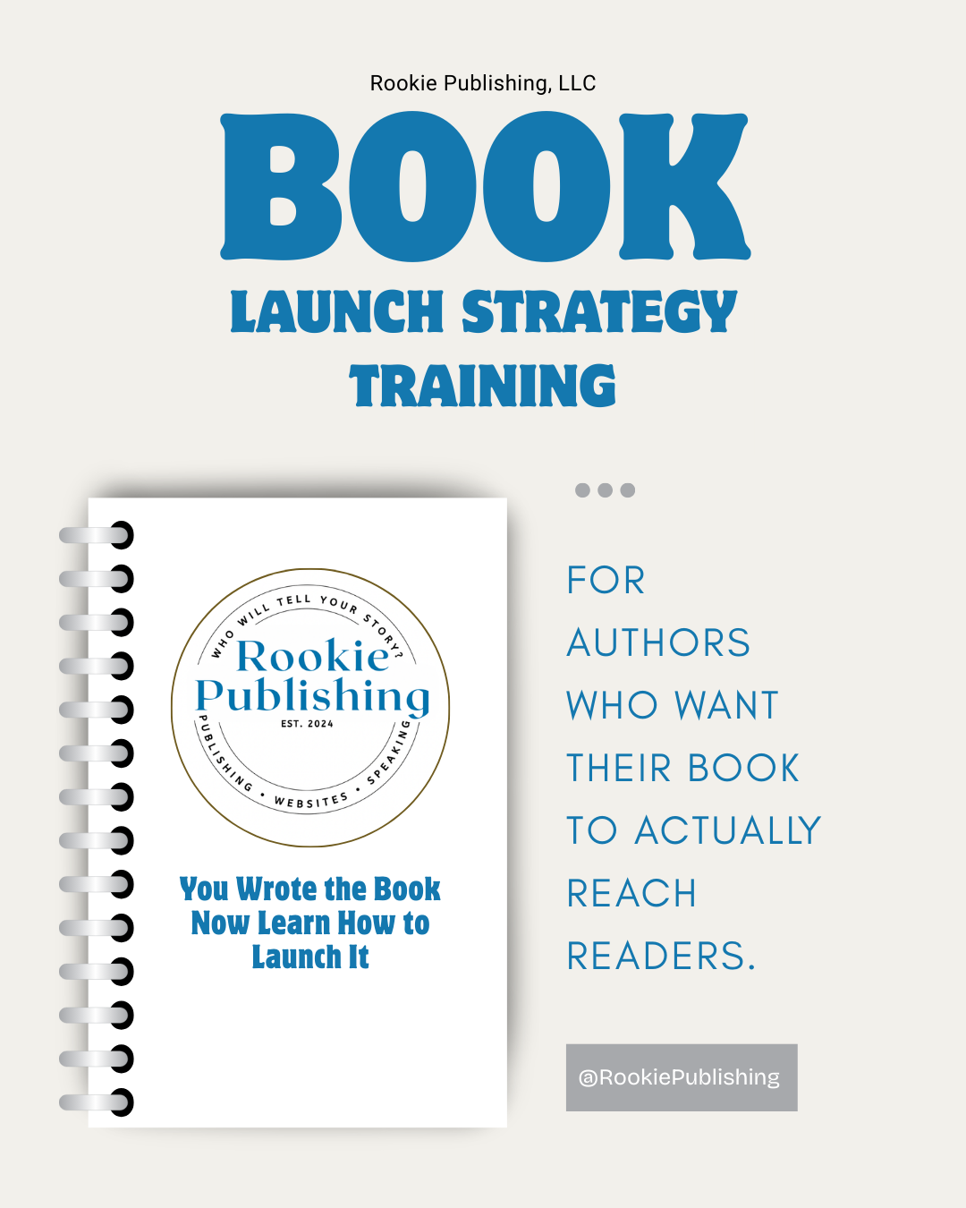 Book Launch Strategy Workshop