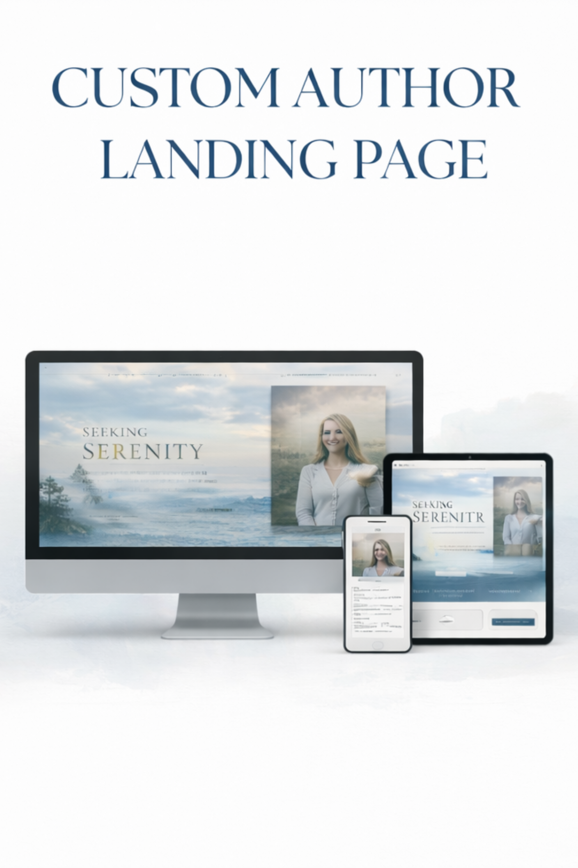 Direct-to-Consumer Author Landing Page