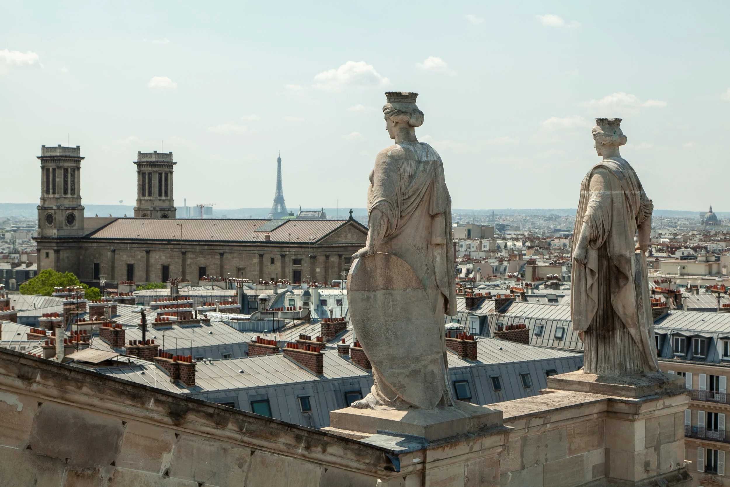 Toit de la Gare du Nord.