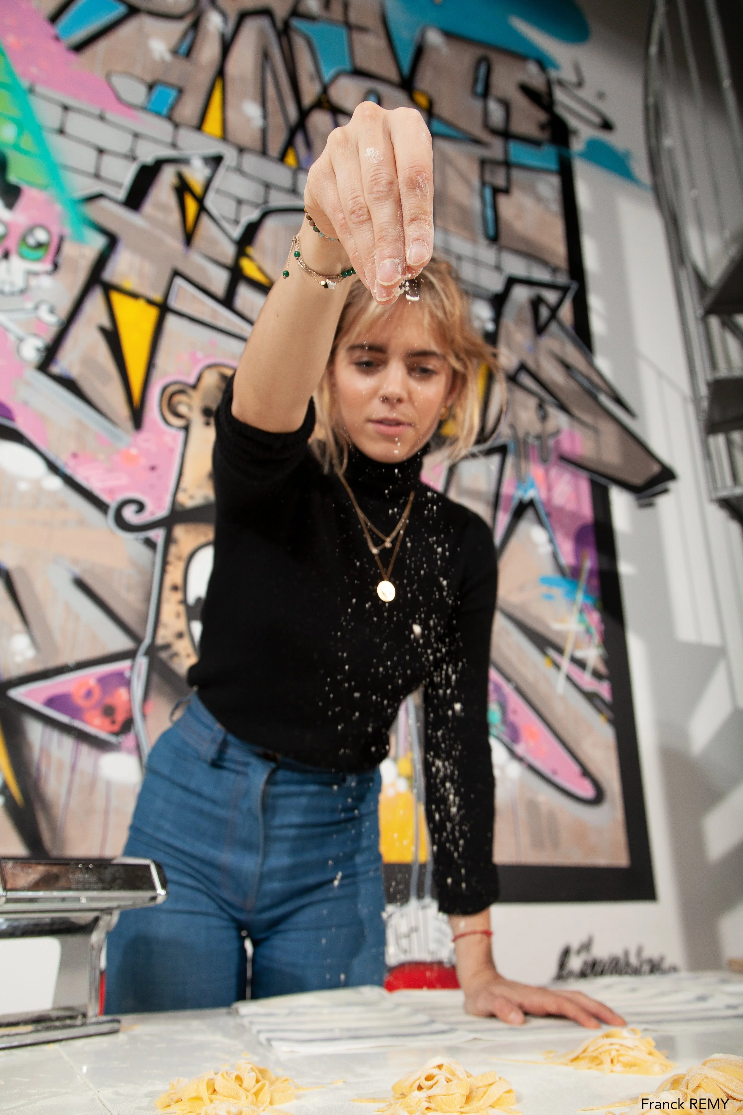 Atelier Orgasta - fabrication de pâtes.